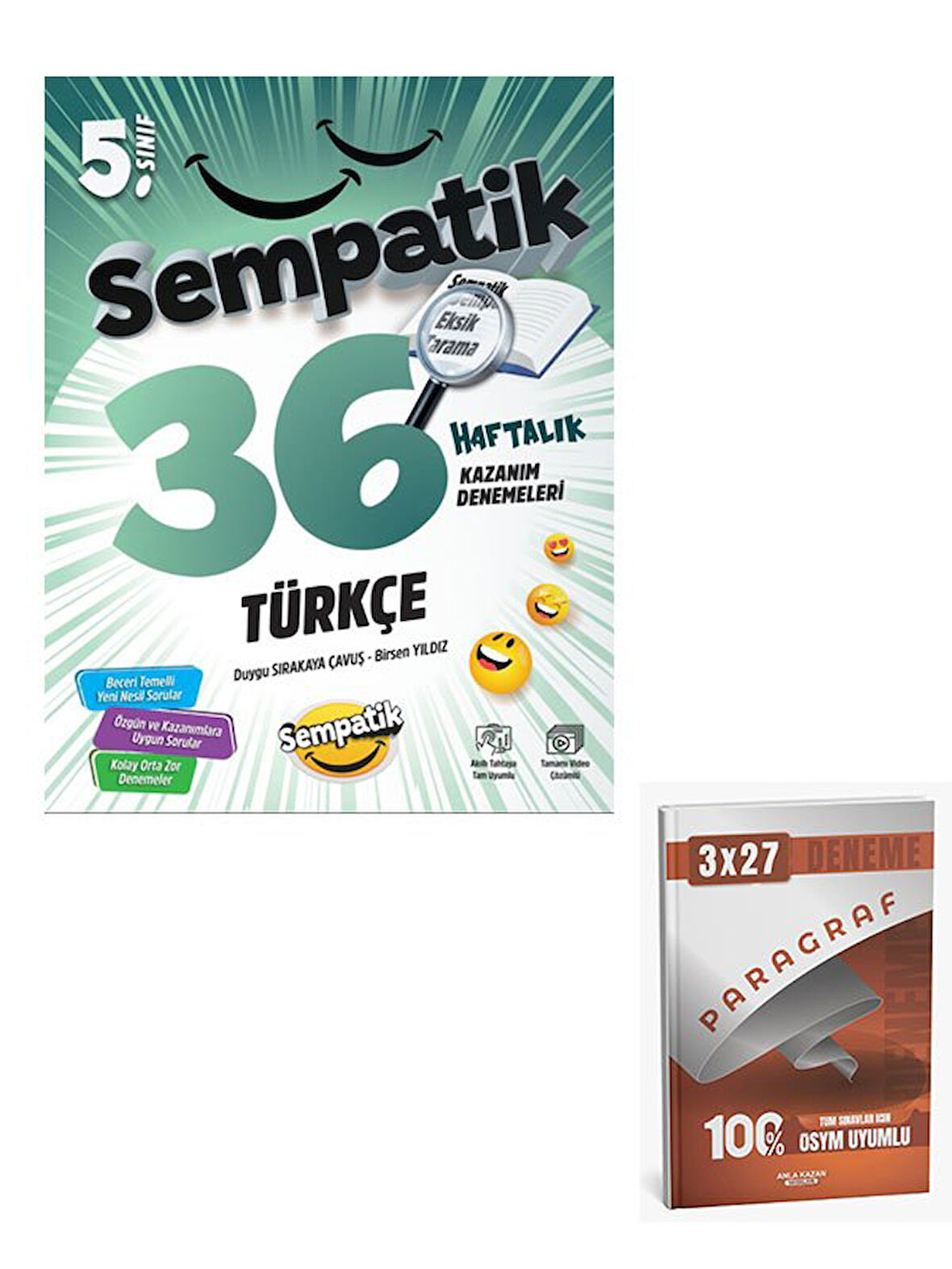 Ünlüle 2026 5.Sınıf Türkçe 36 Haftalık Kazanım Denemeleri+Anla Kazan Paragraf