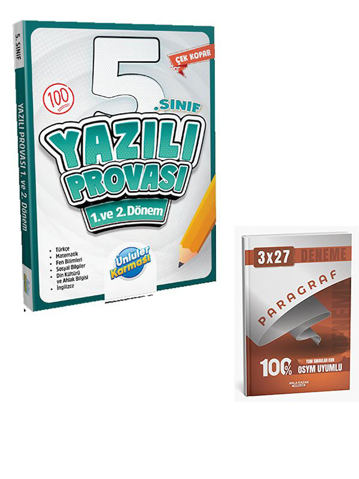 Ünlüler 2026  5.Sınıf Yazılı Provası+Anla Kazan Paragraf