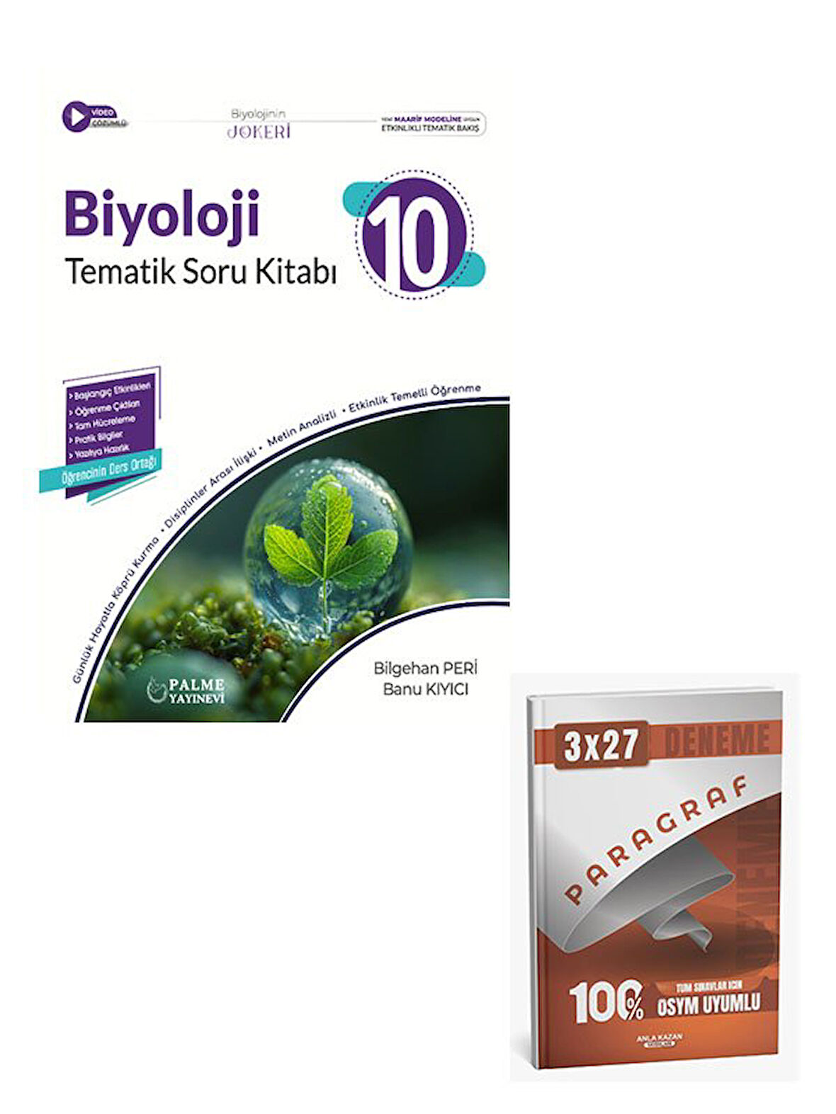 Palme 2026 10. Sınıf Biyoloji Joker Tematik Soru Kitabı+Anla Kazan Paragraf