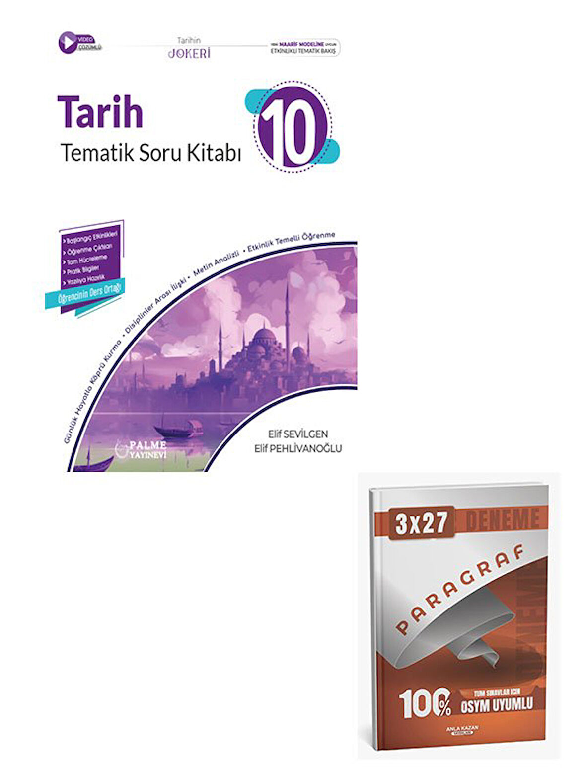 Palme 2026 10. Sınıf Tarih Joker Tematik Soru Kitabı+Anla Kazan Paragraf