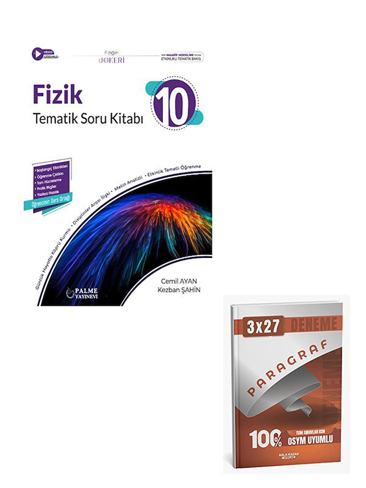 Palme 2026 10. Sınıf Fizik Joker Tematik Soru Kitabı+Anla Kazan Paragraf