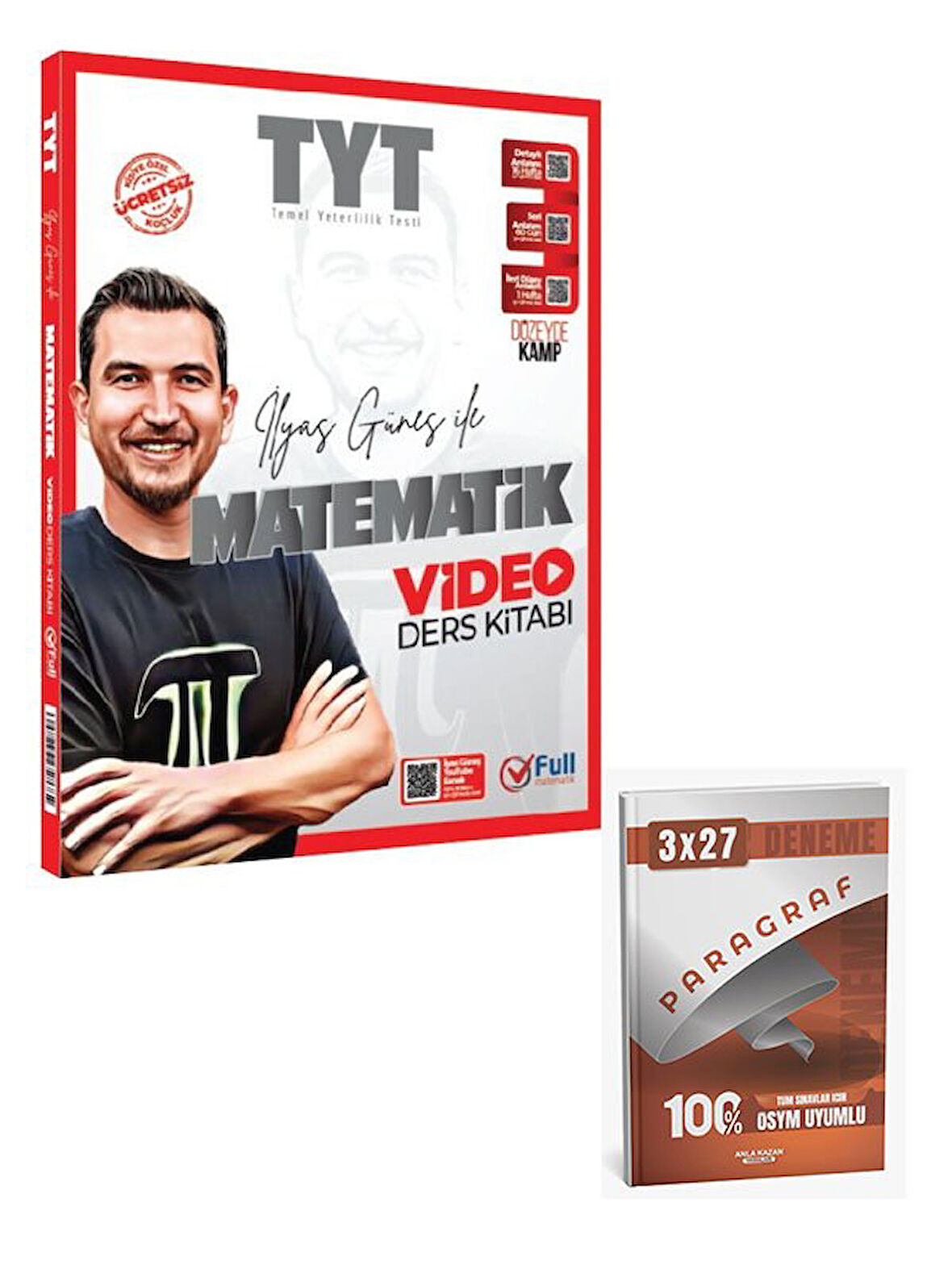Full Matematik 2026 TYT Matematik Video Ders Kitabı+Anla Kazan Paragraf