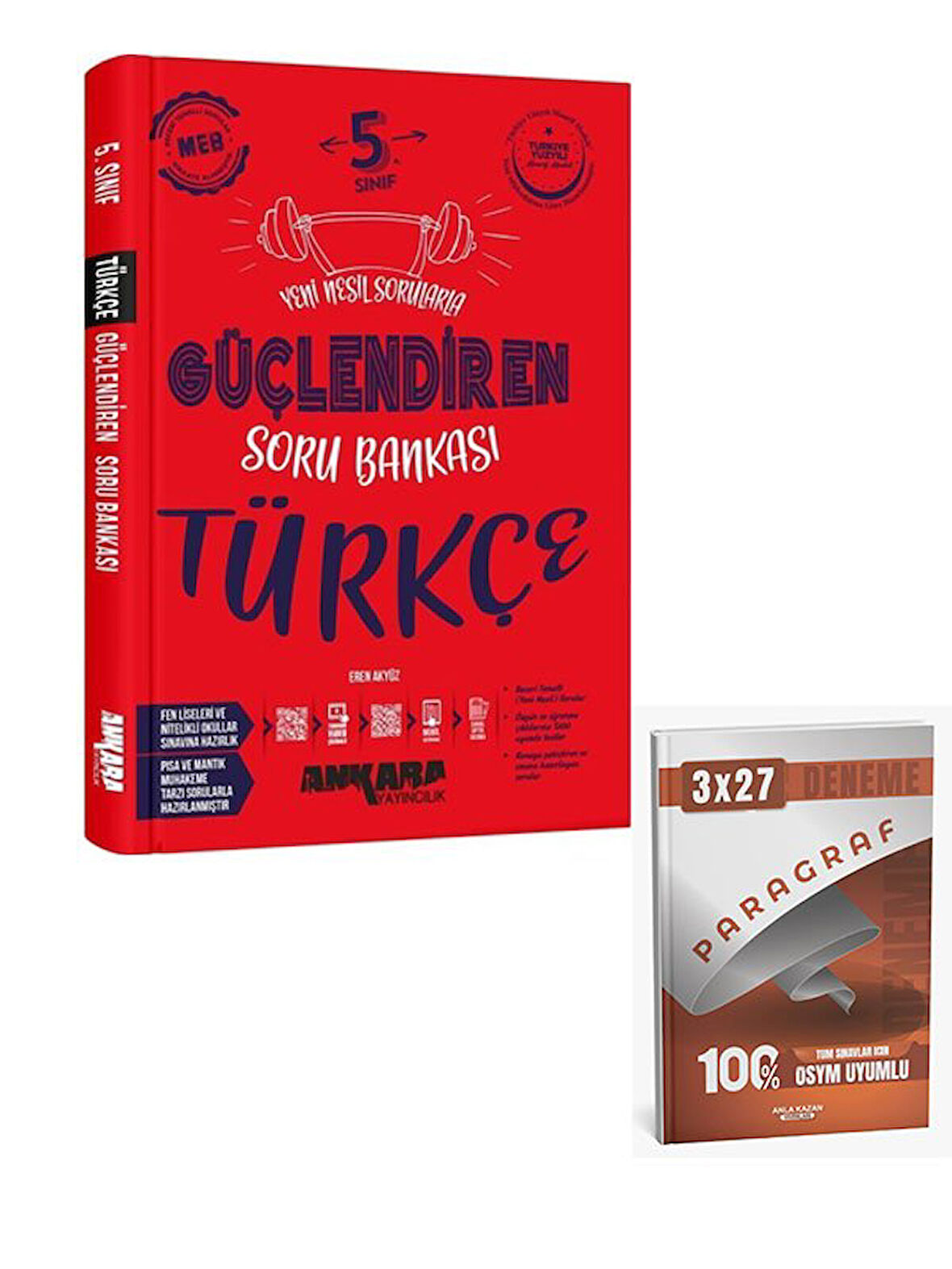 Ankara 2026 5. Sınıf Türkçe Güçlendiren Soru Bankası+Anla Kazan Paragraf