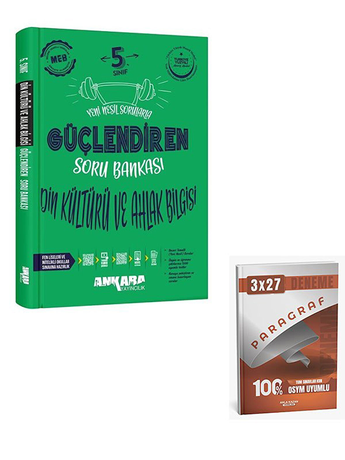 Ankara 2026 5. Sınıf Güçlendiren Din Kültürü ve Ahlak Bilgisi Soru Bankası+Anla Kazan Paragraf