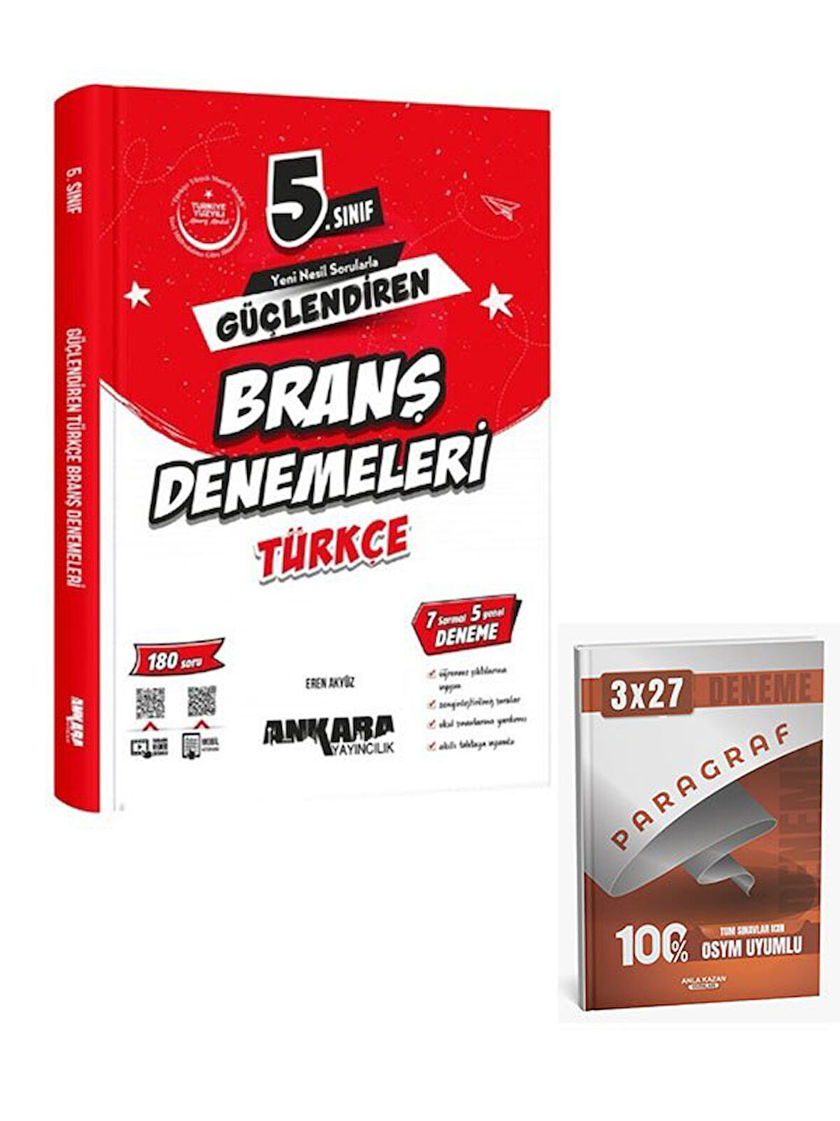 Ankara 2026 5. Sınıf Türkçe Güçlendiren Branş Denemeleri+Anla Kazan Paragraf