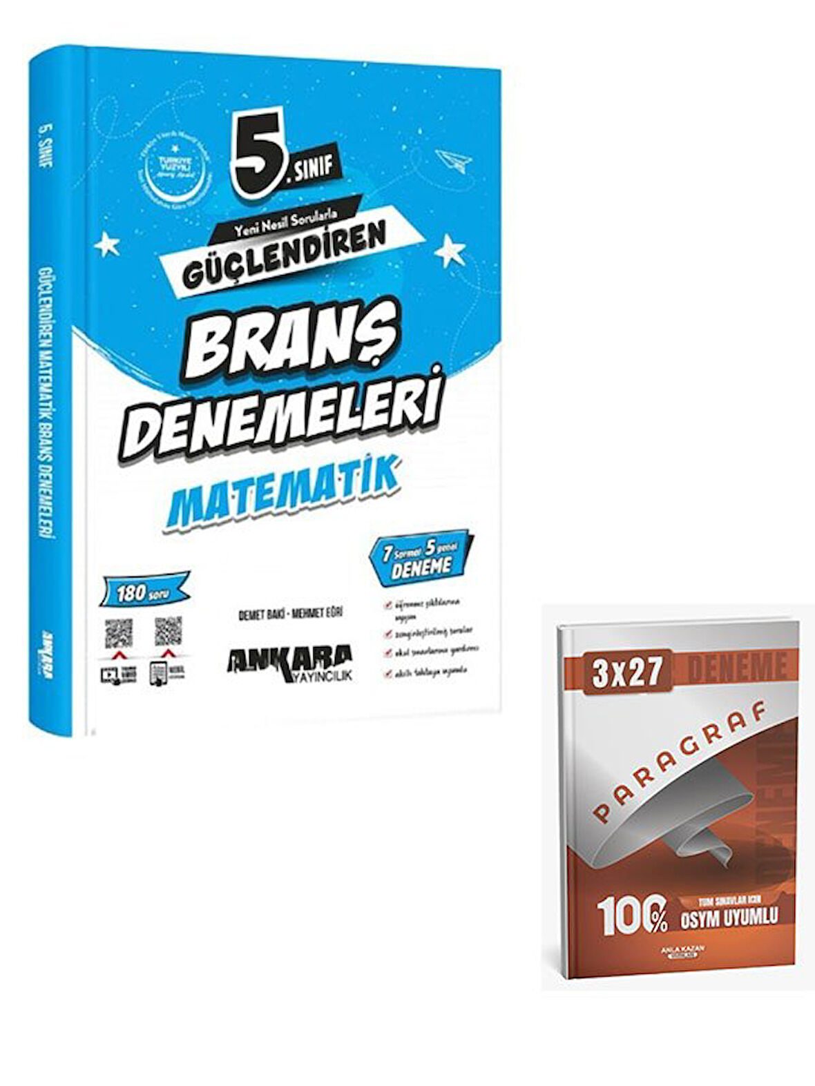 Ankara 2026 5. Sınıf Matematik Güçlendiren Branş Denemeleri+Anla Kazan Paragraf