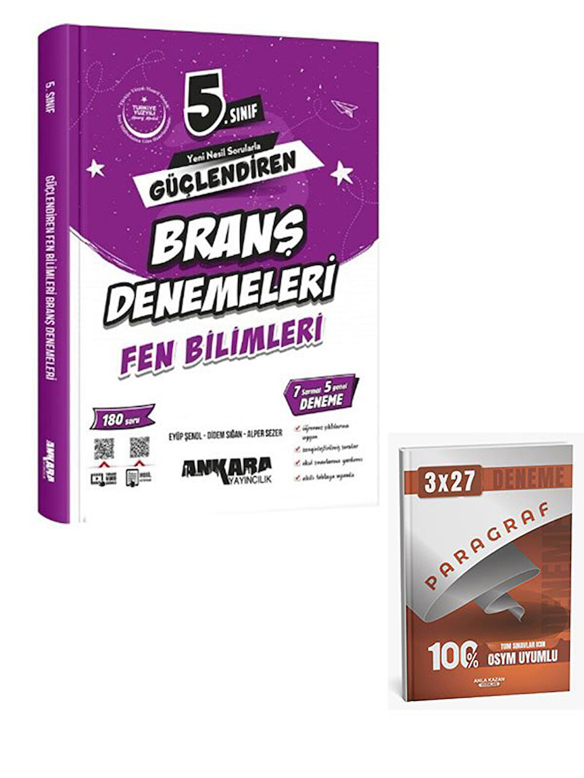Ankara 2026 5. Sınıf Fen Bilimleri Güçlendiren Branş Denemeleri+Anla Kazan Paragraf