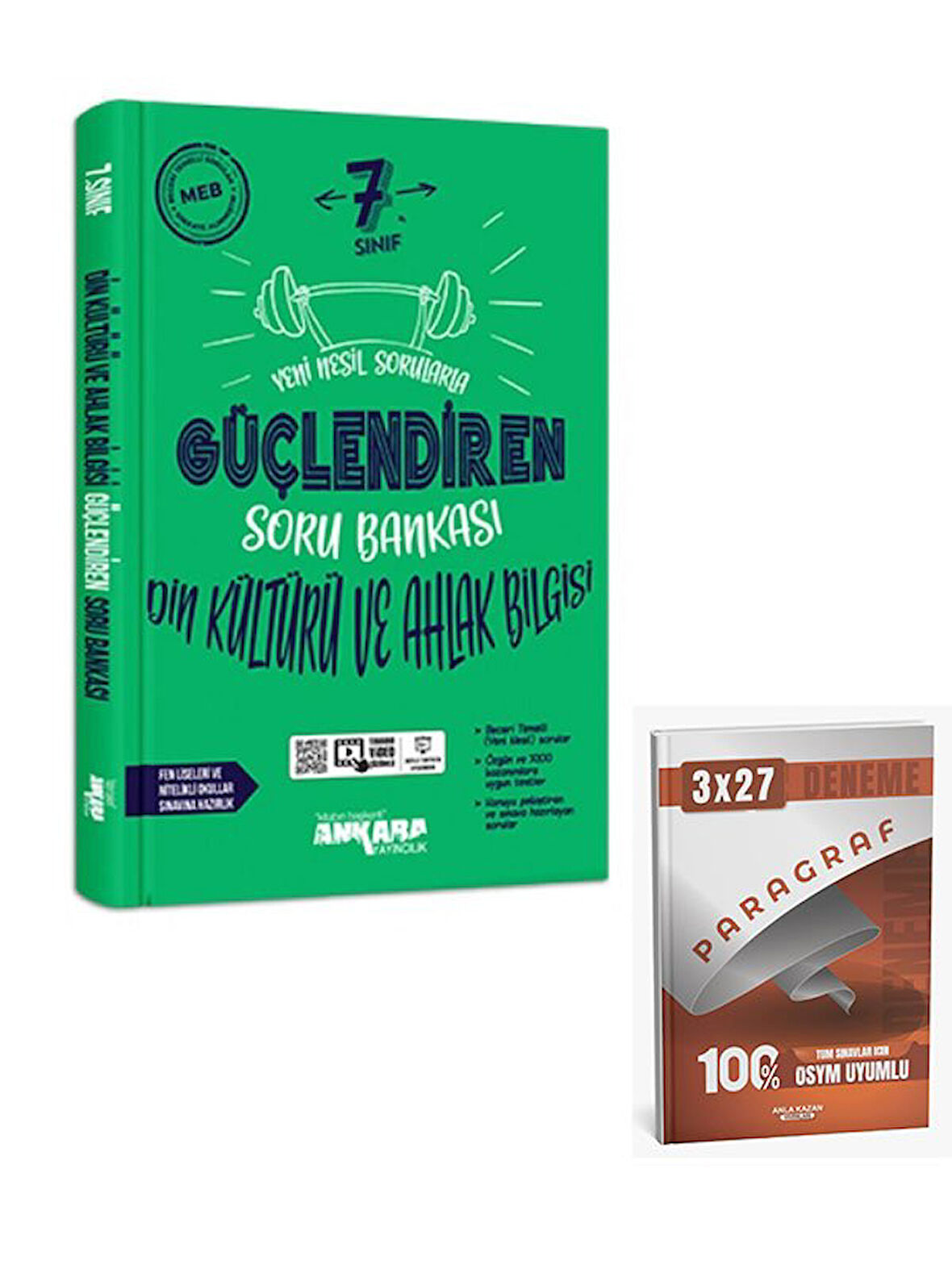 Ankara 2026 7. Sınıf Din Kültürü Güçlendiren Soru Bankası+Anla Kazan Paragraf