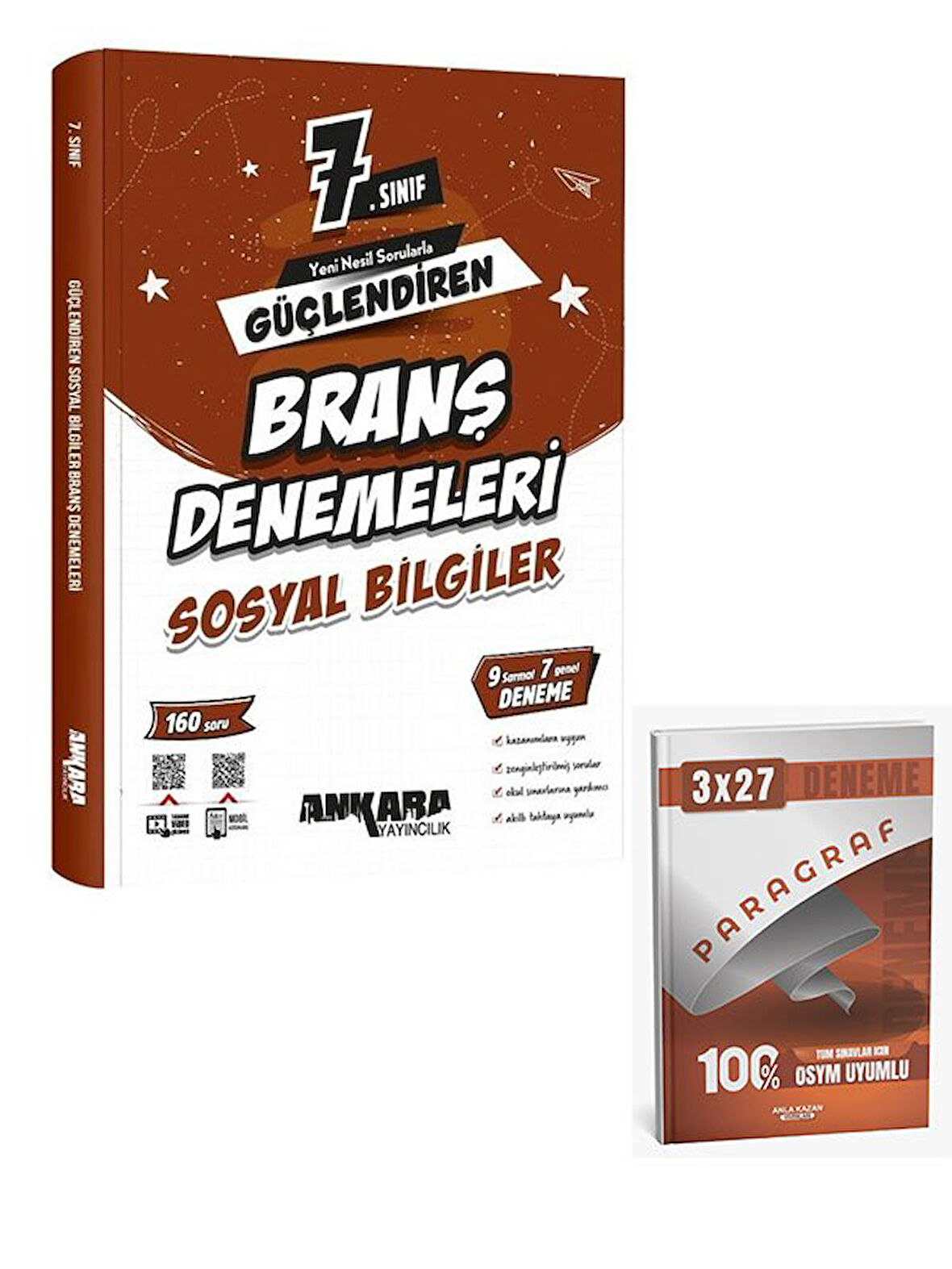 Ankara 2026 7. Sınıf Sosyal Bilgiler Güçlendiren Branş Denemeleri+Anla Kazan Paragraf