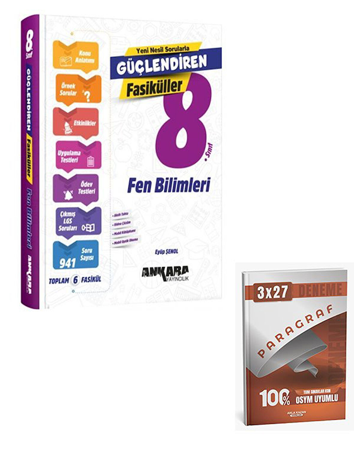 Ankara 2026 8. Sınıf Fen Bilimleri Güçlendiren Fasiküller+Anla Kazan Paragraf