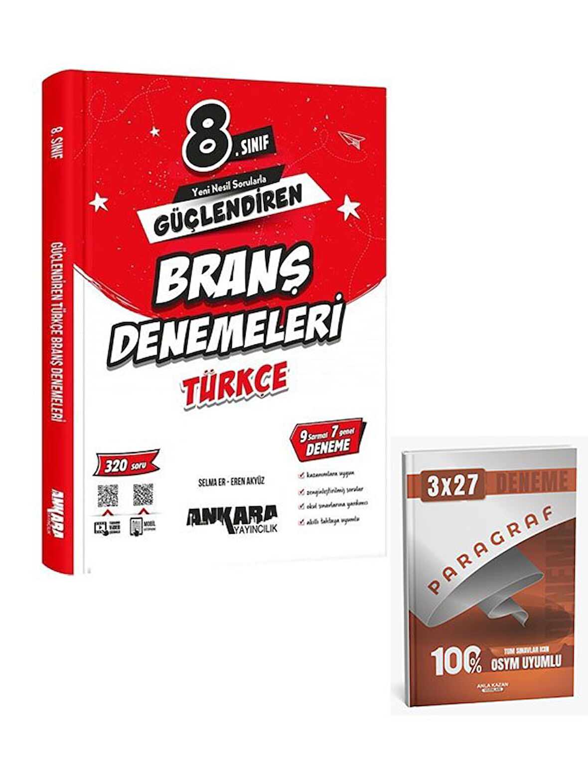 Ankara 2026 8. Sınıf Türkçe Güçlendiren Branş Denemeleri+Anla Kazan Paragraf