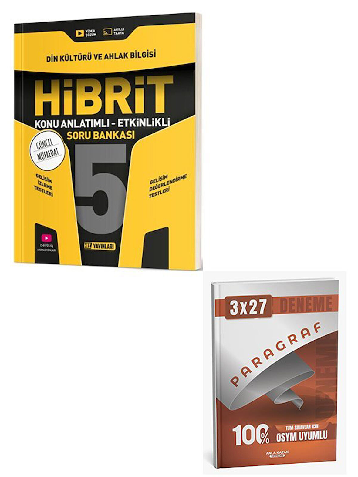 Hız 2026 5. Sınıf Din Kültürü ve Ahlak Bilgisi HİBRİT Konu Anlatımlı Etkinlikli Soru Bankası+Anla Kazan Paragraf