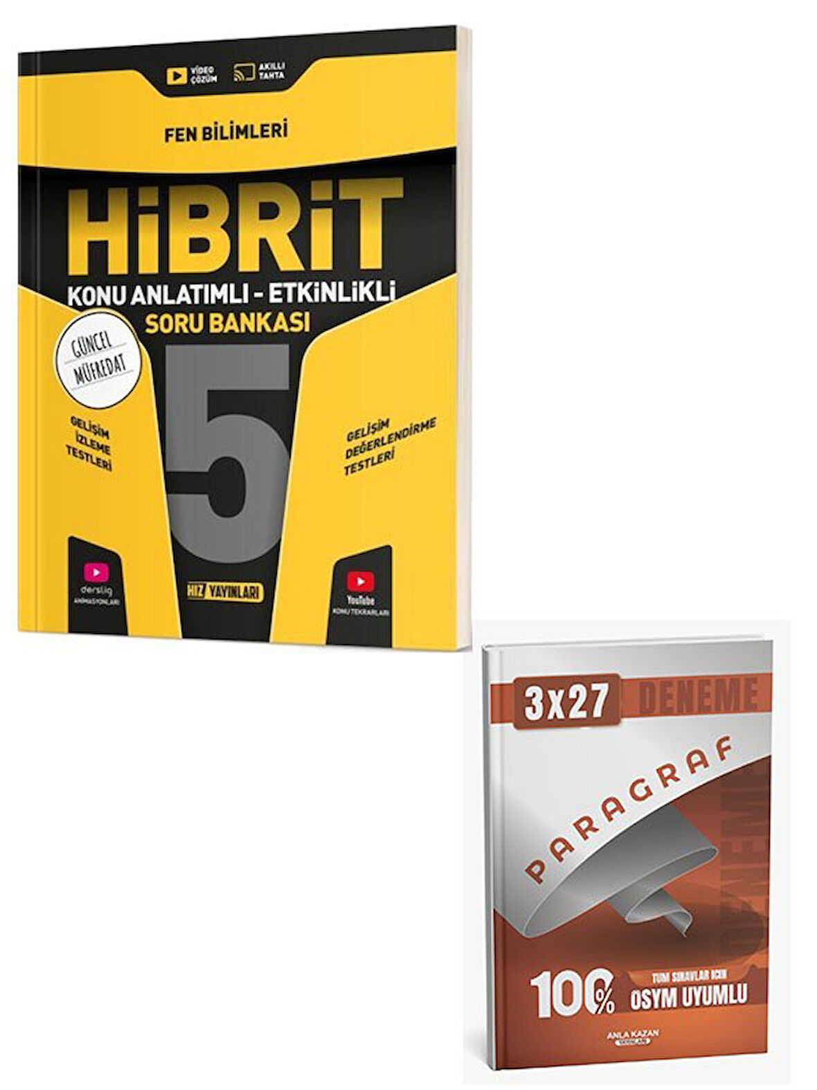 Hız 2026 5. Sınıf Fen Bilimleri HİBRİT Konu Anlatımlı Etkinlikli Soru Bankası+Anla Kazan Paragraf