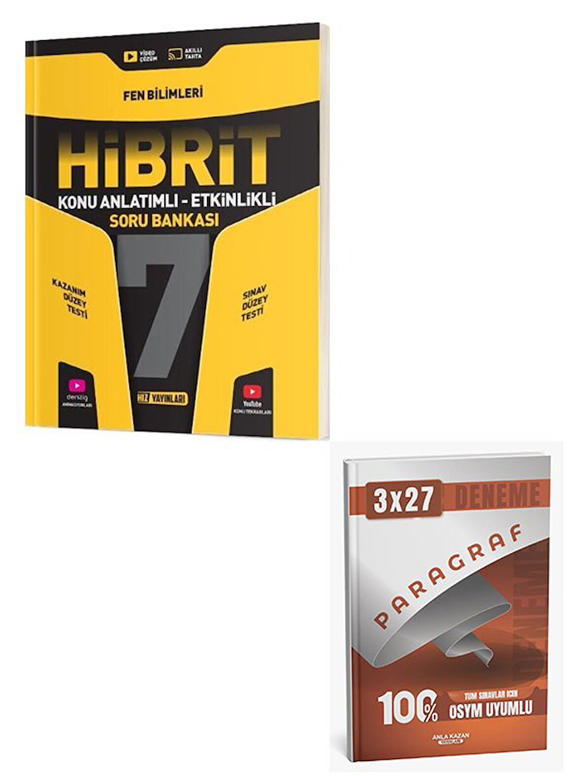 Hız 2026 7. Sınıf Fen Bilimleri HİBRİT Konu Anlatımlı Etkinlikli Soru Bankası+Anla Kazan Paragraf