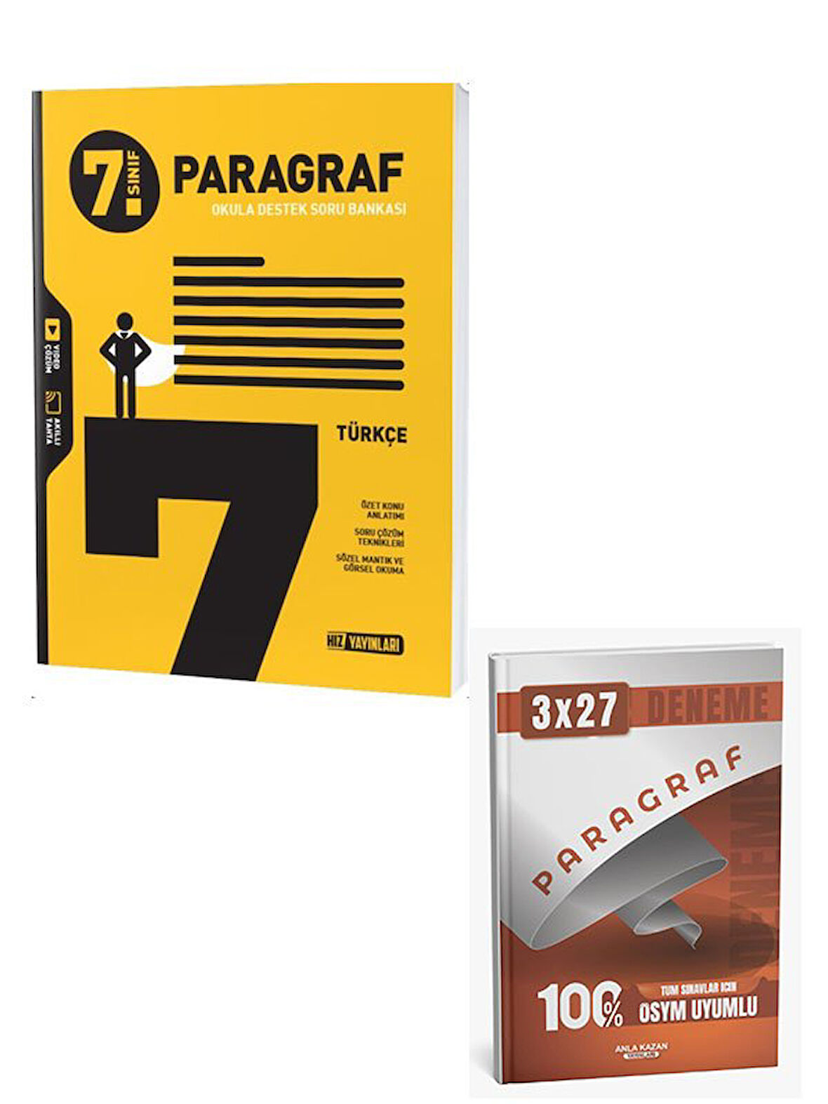 Hız 2026 7. Sınıf Paragraf Okula Destek Soru Bankası+Anla Kazan Paragraf