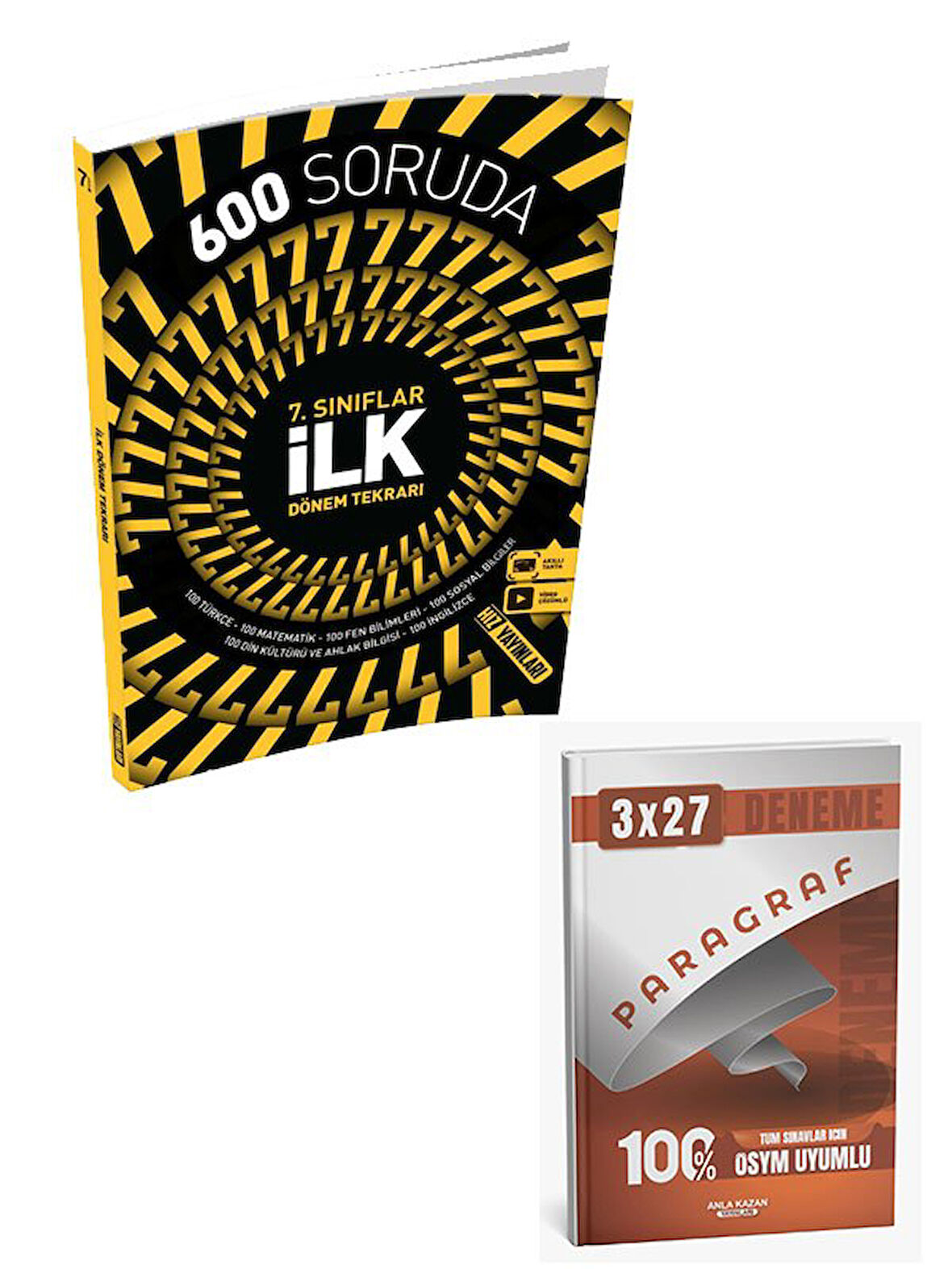 Hız 2026 7. Sınıf 600 Soruda İlk Dönem Tekrarı+Anla Kazan Paragraf