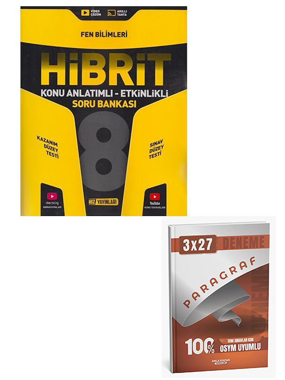 Hız 2026 8. Sınıf Fen Bilimleri HİBRİT Konu Anlatımlı Etkinlikli Soru Bankası+Anla Kazan Paragraf