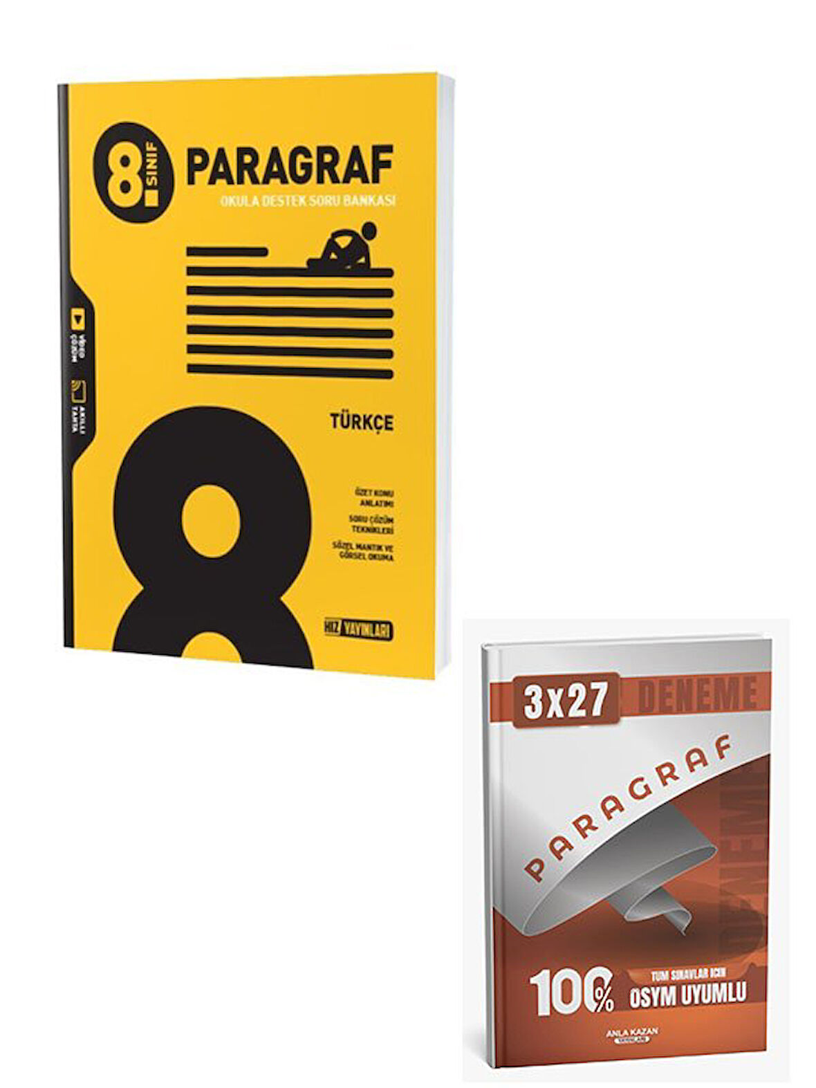 Hız 2026 8. Sınıf Türkçe Paragraf Soru Bankası+Anla Kazan Paragraf