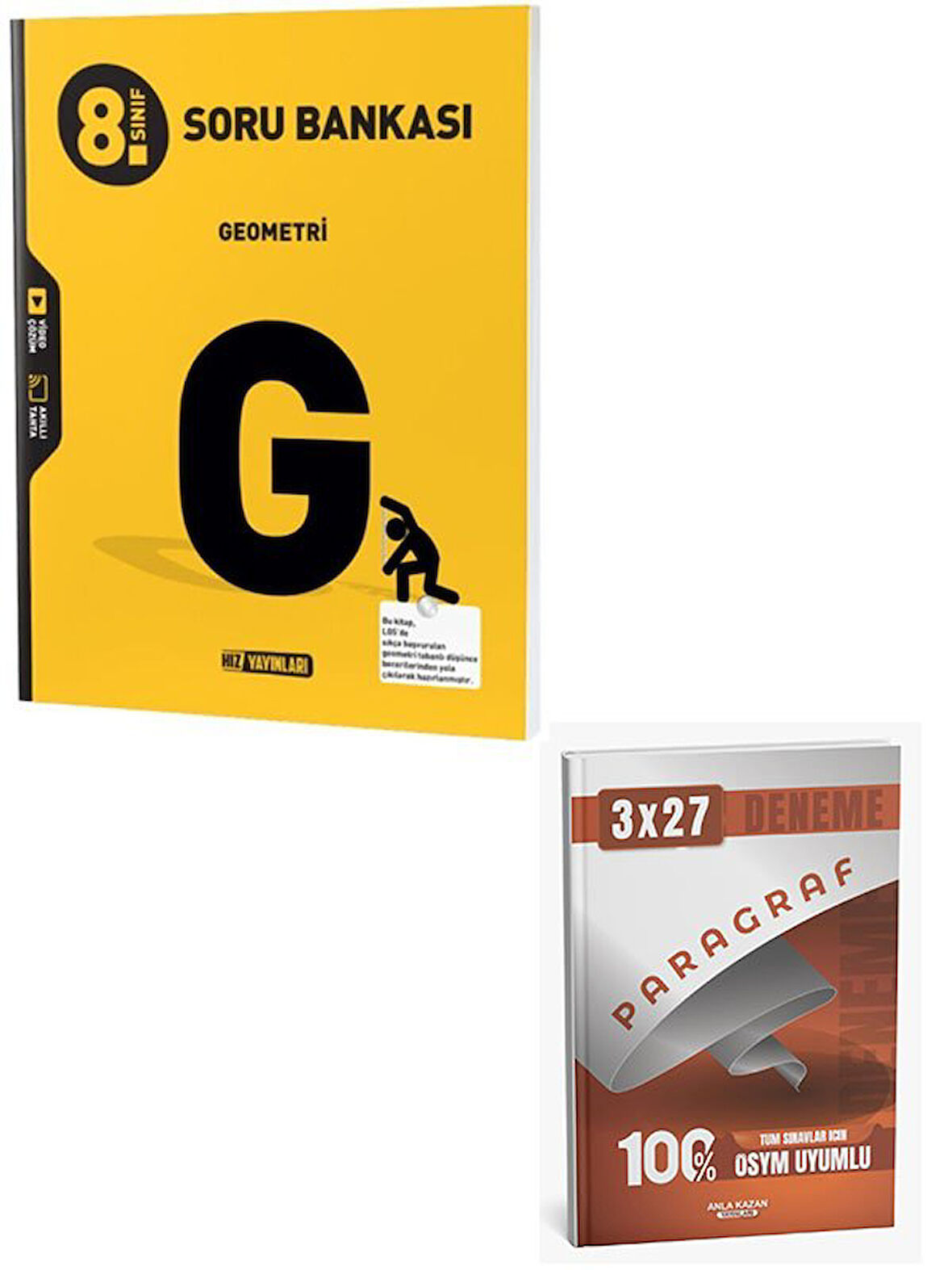 Hız 2026 8. Sınıf Geometri Soru Bankası+Anla Kazan Paragraf