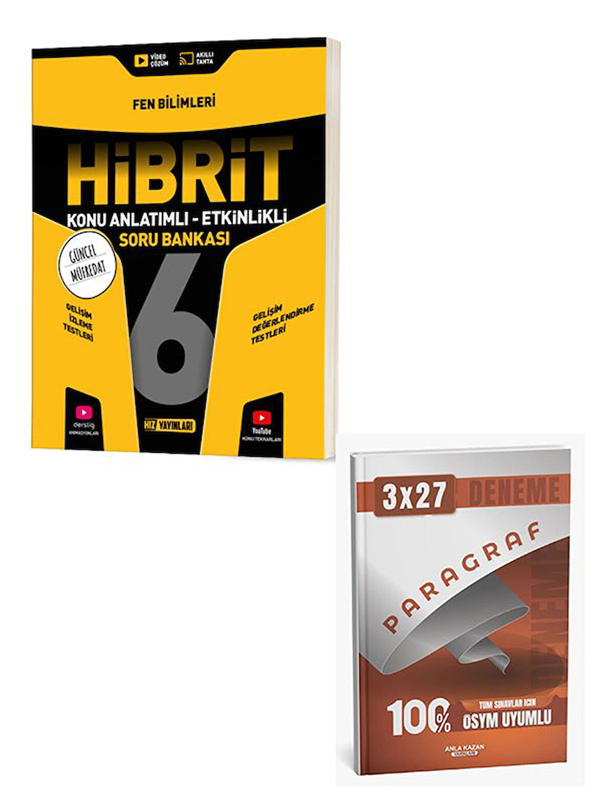 Hız Yayınları 6. Sınıf Fen Bilimleri Hibrit Konu Anlatımlı Etkinlikli Soru Bankası