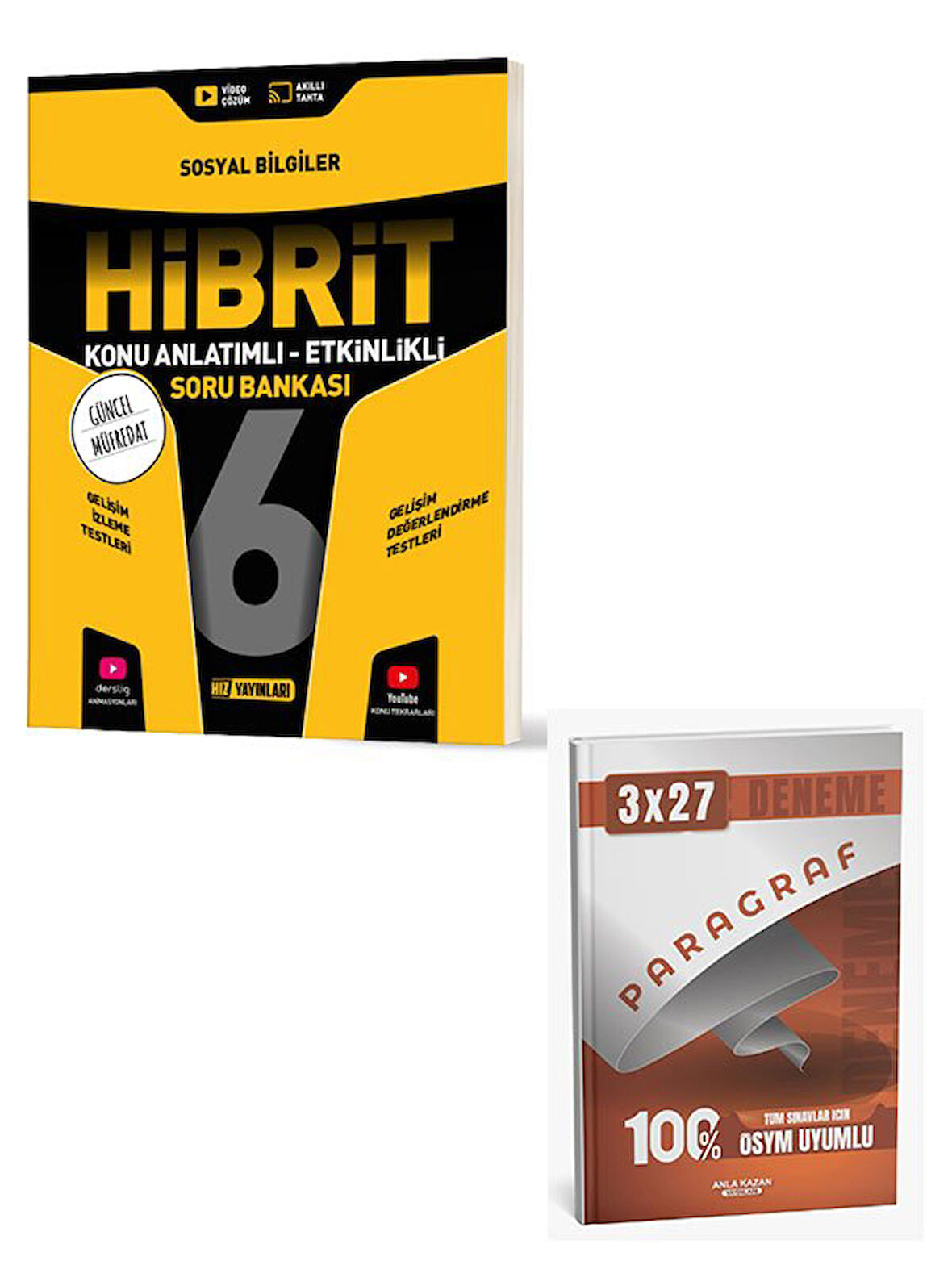Hız 2026 6. Sınıf Sosyal Bilgiler Hibrit Konu Anlatımlı Etkinlikli Soru Bankası+Anla Kazan Paragraf