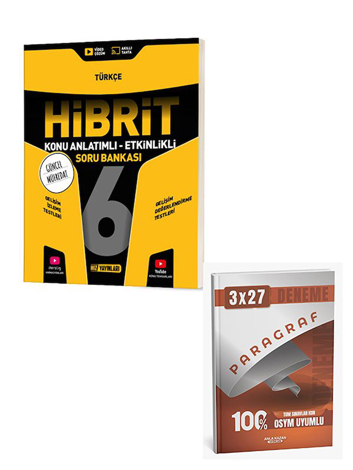 Hız 2026 6. Sınıf Türkçe Hibrit Konu Anlatımlı Etkinlikli Soru Bankası+Anla Kazan Paragraf