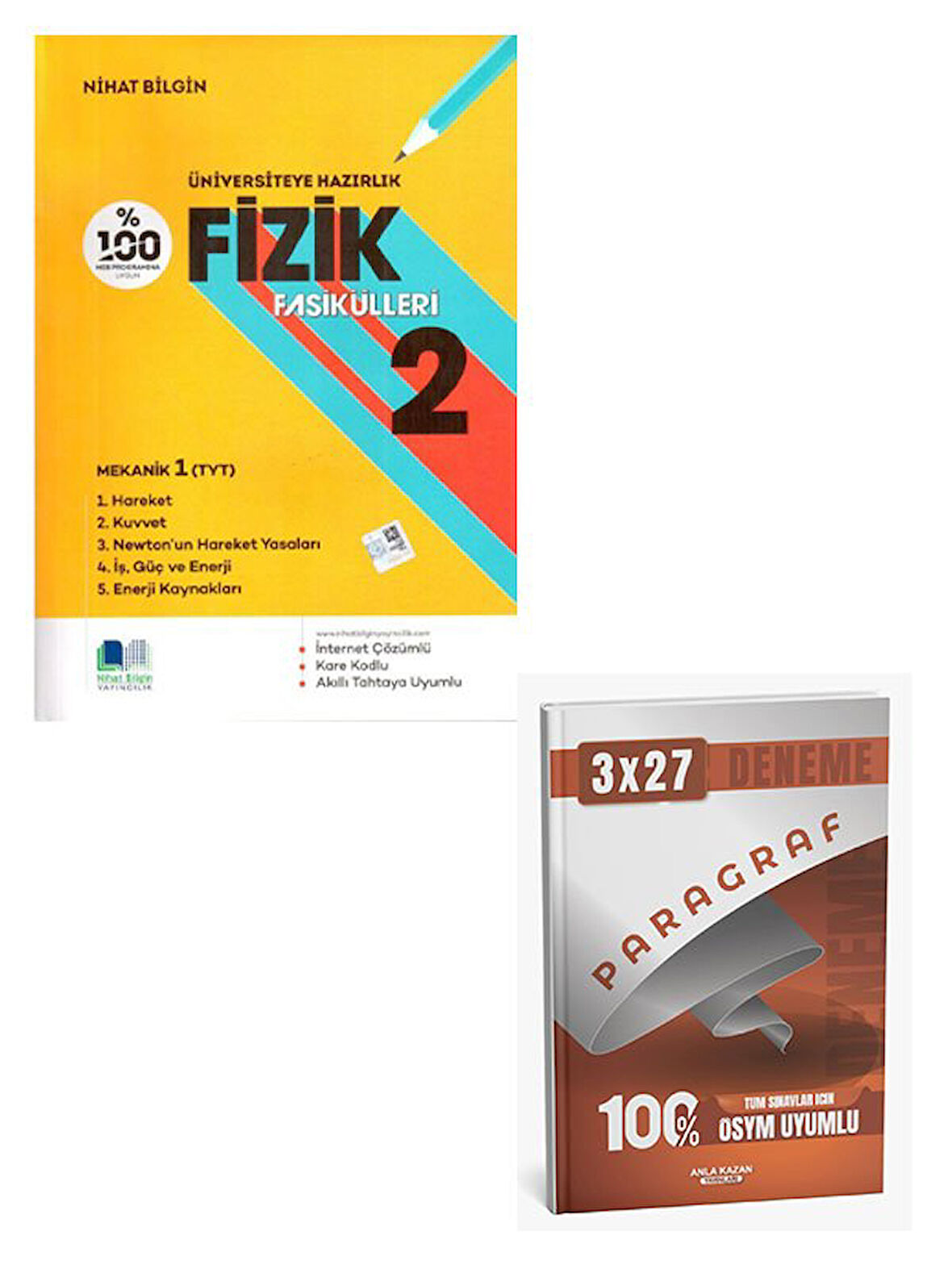 Nihat 2026 TYT  Fizik  Fasikülleri 2+Anla Kazan Paragraf
