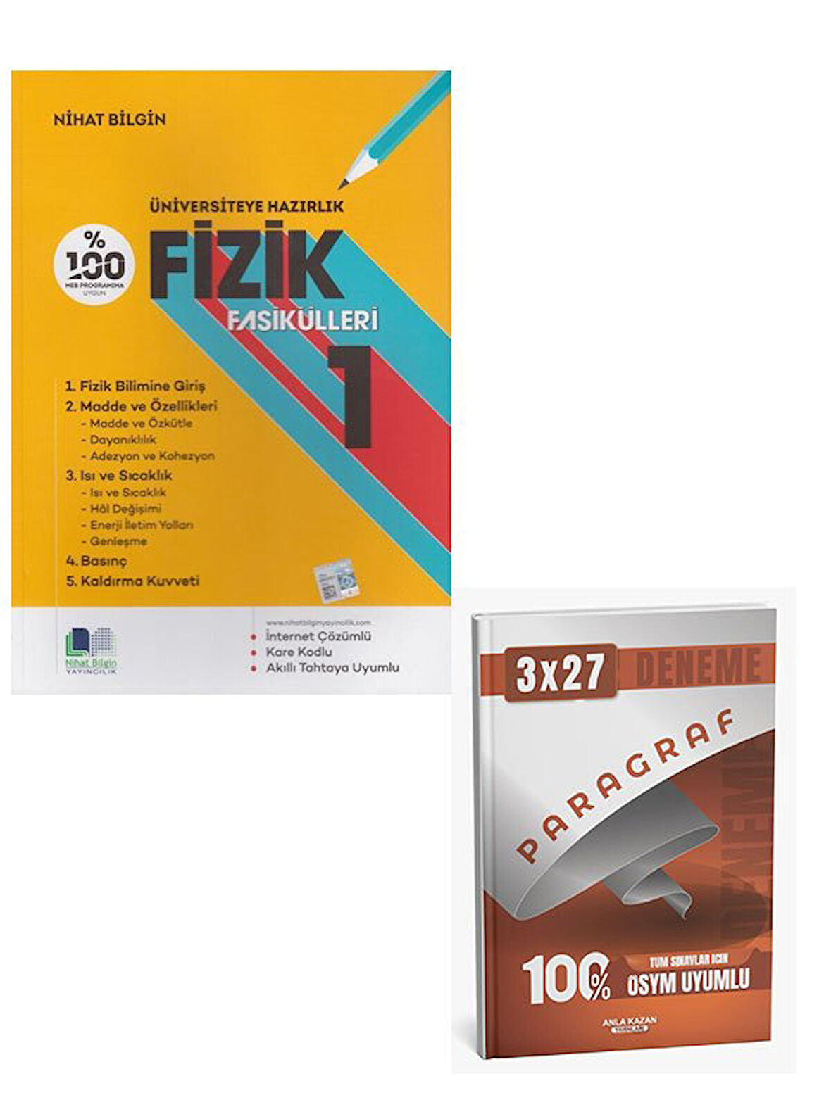 Nihat 2026 TYT Fizik Fasikülleri 1+Anla Kazan Paragraf