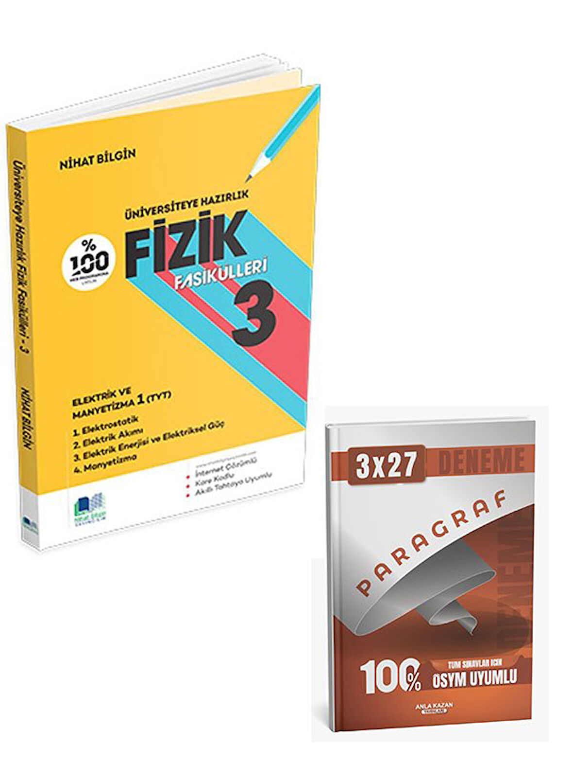 Nihat 2026 TYT Fizik Fasikülleri 3+Anla Kazan Paragraf