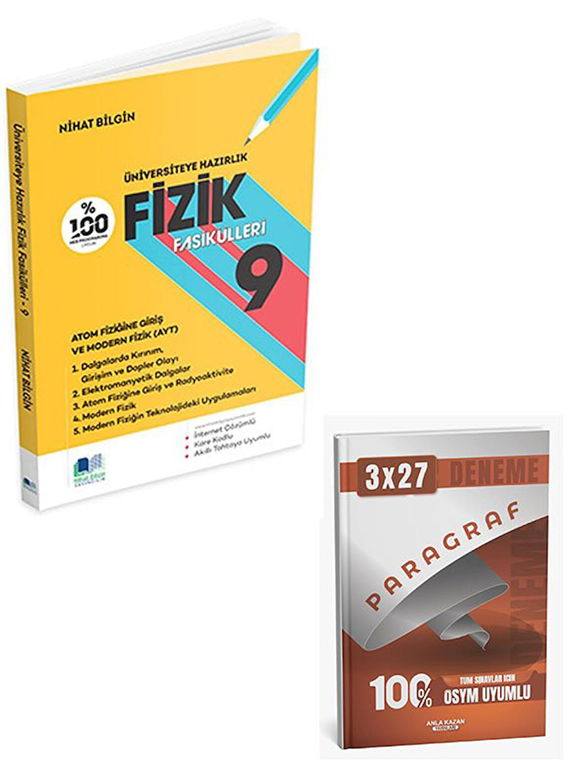 Nihat 2026 TYT Fizik Fasikülleri 9+Anla Kazan Paragraf