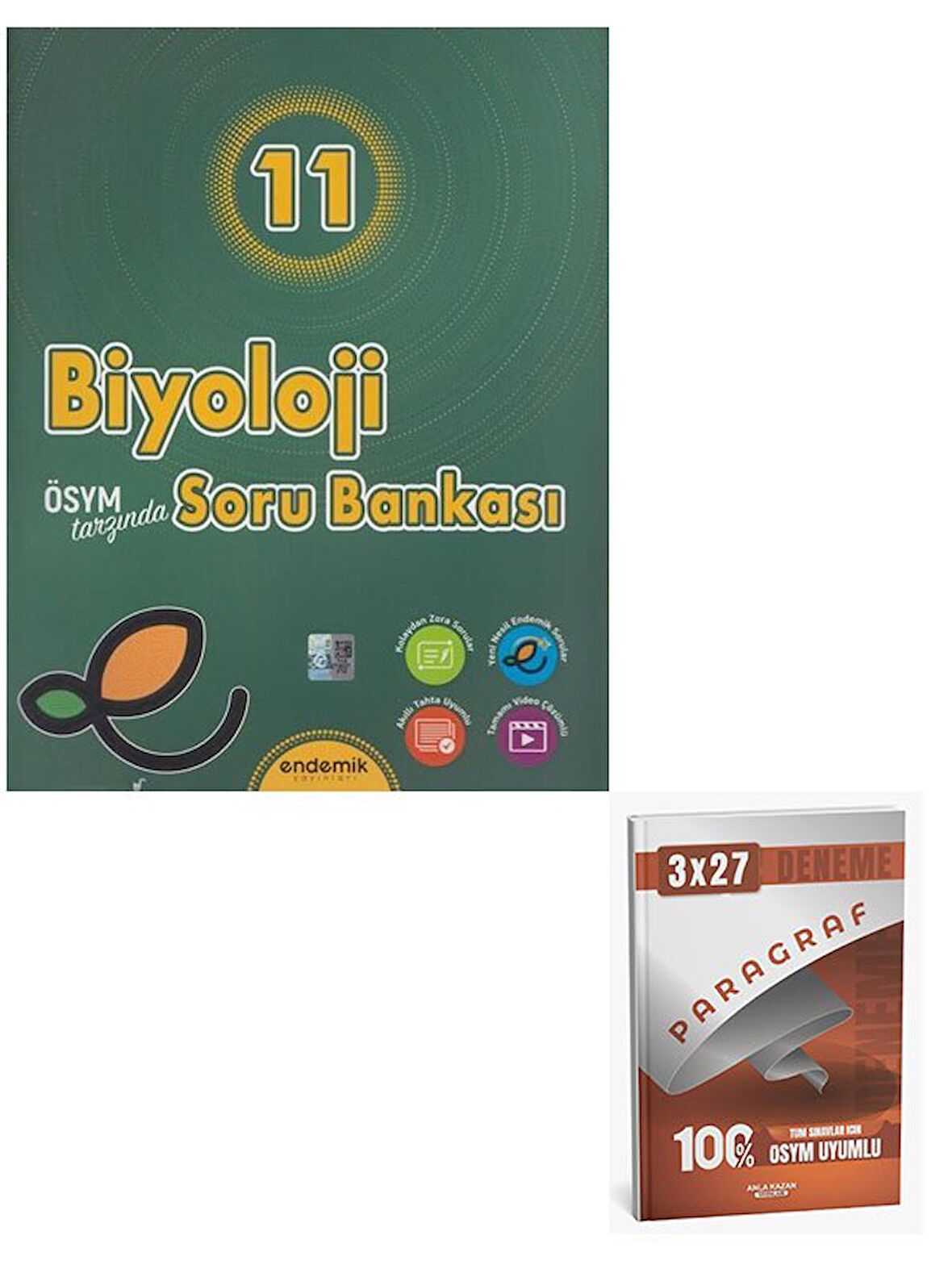 Endemik 2026 11. Sınıf Biyoloji Soru Bankası+Anla Kazan Paragraf