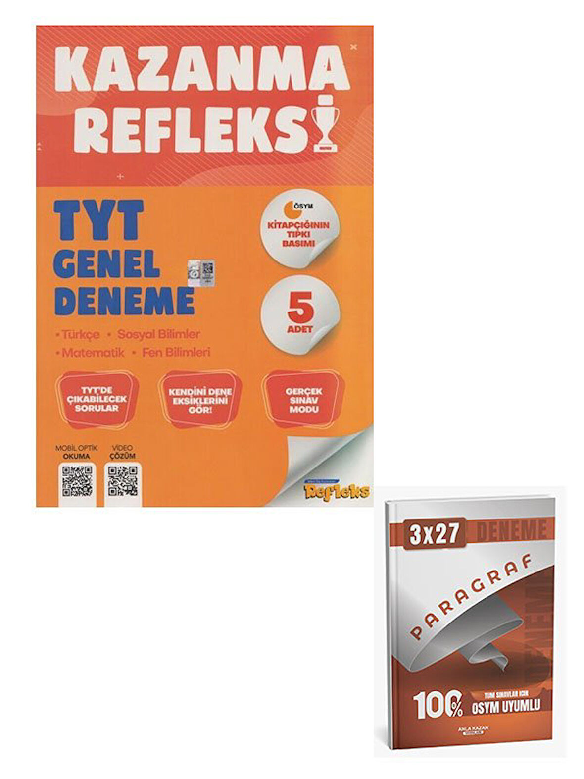 Tammat 2026  TYT Kazanma Refleksi Genel Deneme+Anla Kazan Paragraf