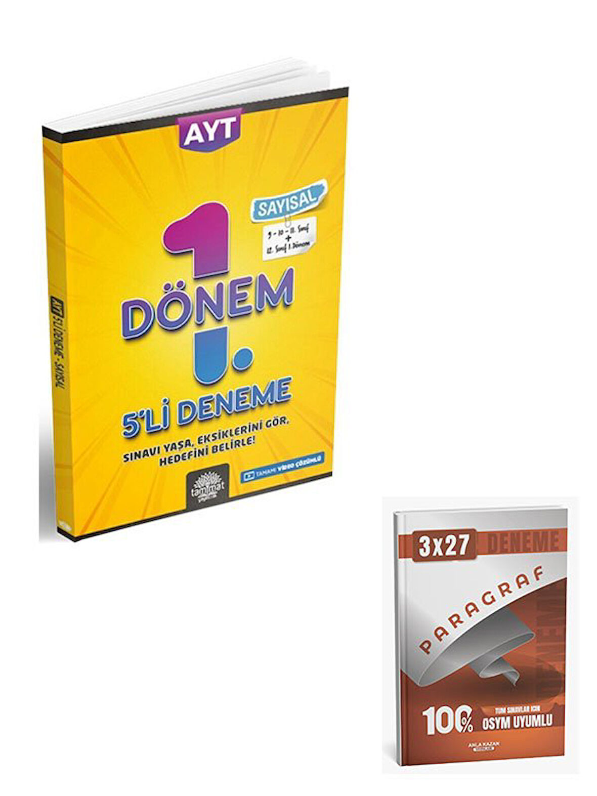 Tammat 2026 AYT Sayısal 1. Dönem 5 Deneme+Anla Kazan Paragraf