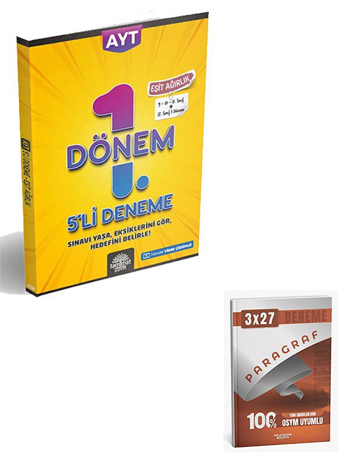 Tammat 2026 AYT Eşit Ağırlık 1. Dönem 5 li Deneme+Anla Kazan Paragraf