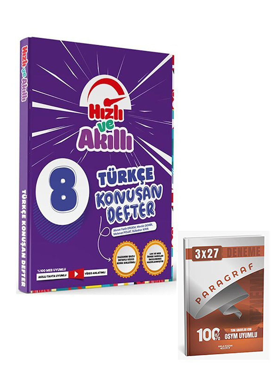 Tammat 2026 8. Sınıf LGS Türkçe Hızlı ve Akıllı Defter Konuşturan Defter+Anla Kazan Paragraf