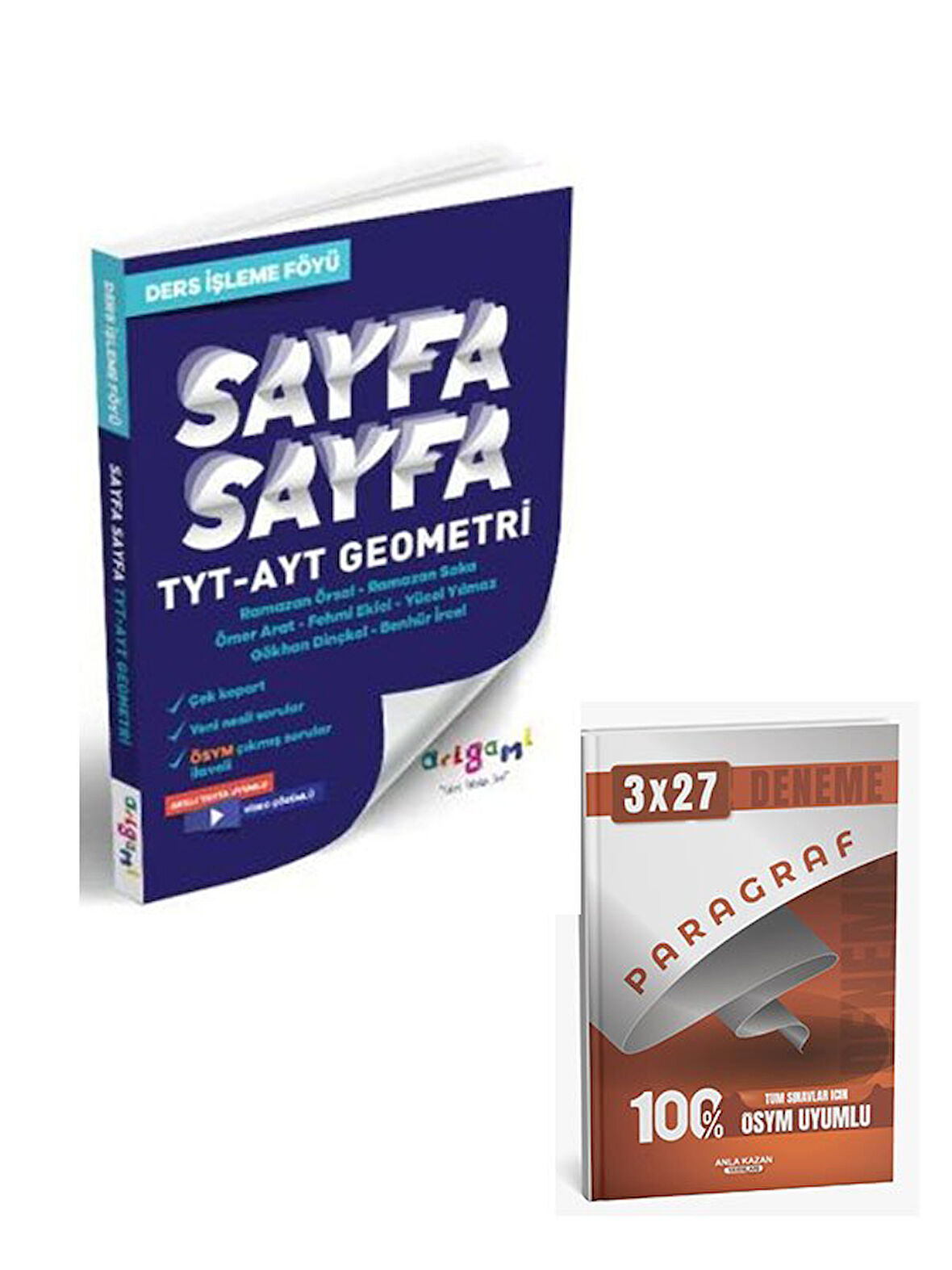 Tammat 2026 TYT AYT Geometri Sayfa Sayfa Ders İşleme Föyü+Anla Kazan Paragraf