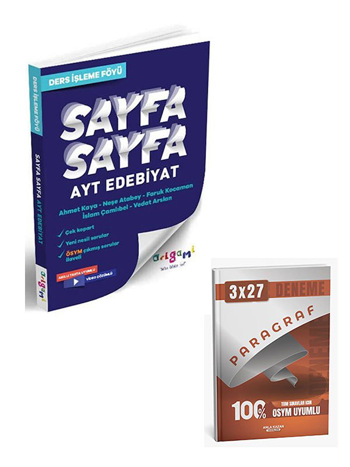 Tammat 2026  AYT Edebiyat Sayfa Sayfa Ders İşleme Föyü+Anla Kazan Paragraf