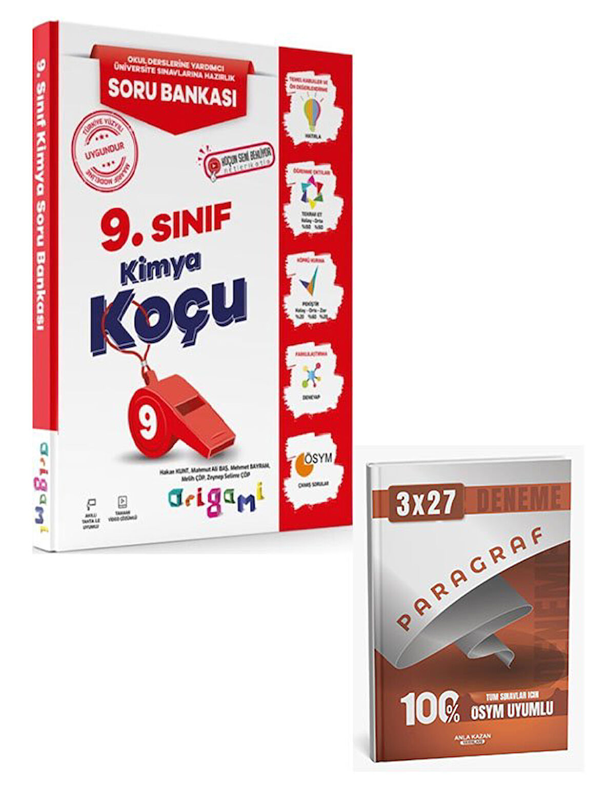 Tammat 2026 9. Sınıf Kimya Origami Soru Bankası+Anla Kazan Paragraf