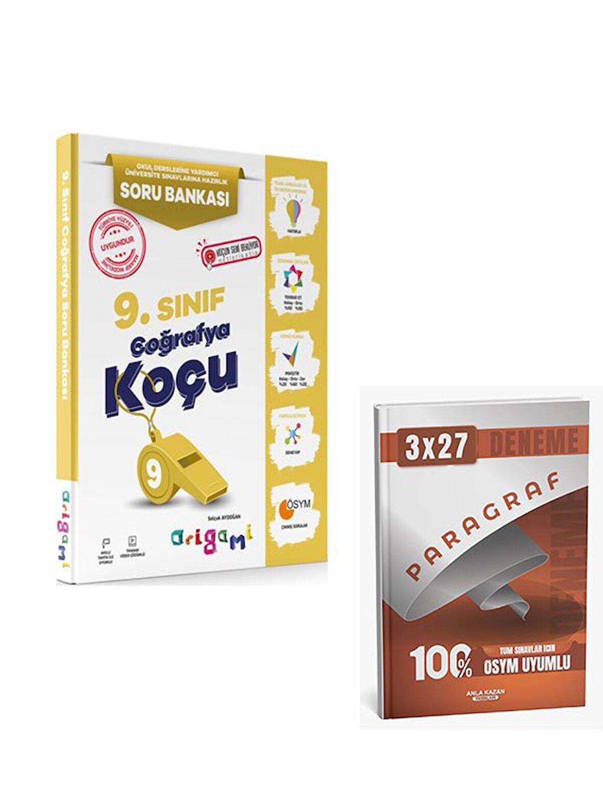 Tammat 2026  9. Sınıf Coğrafya Origami Soru Bankası+Anla Kazan Paragraf