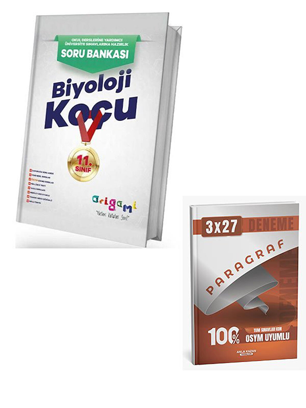 Tammat 2026 11. Sınıf Biyoloji Origami Soru Bankası+Anla Kazan Paragraf