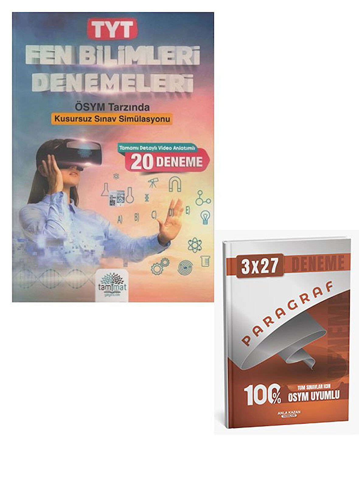 Tammat 2026 TYT Fen Bilimleri 20 li Denemeleri+Anla Kazan Paragraf