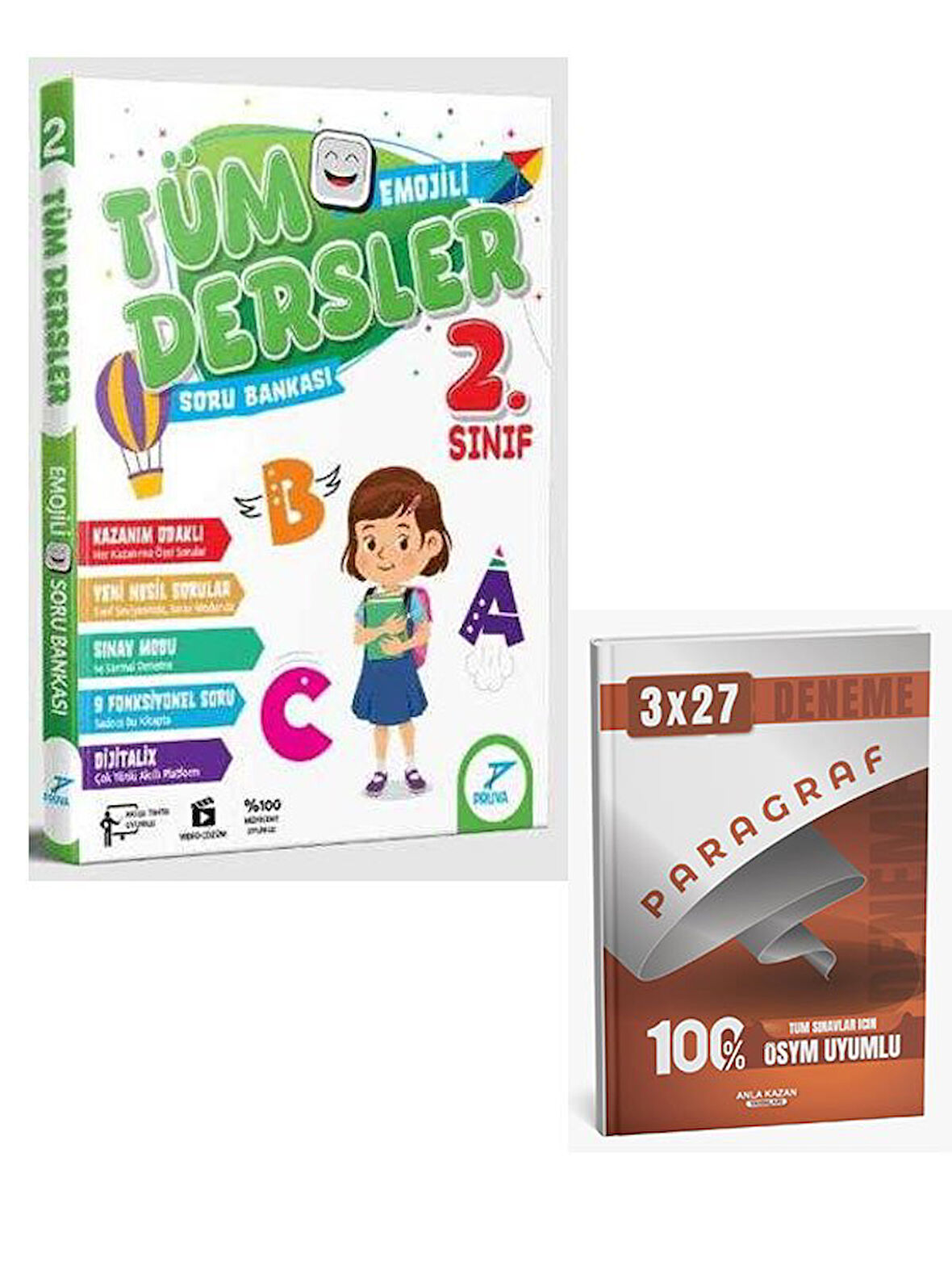 Pruva 2026 2. Sınıf Tüm Dersler Soru Bankası+Anla Kazan Paragraf