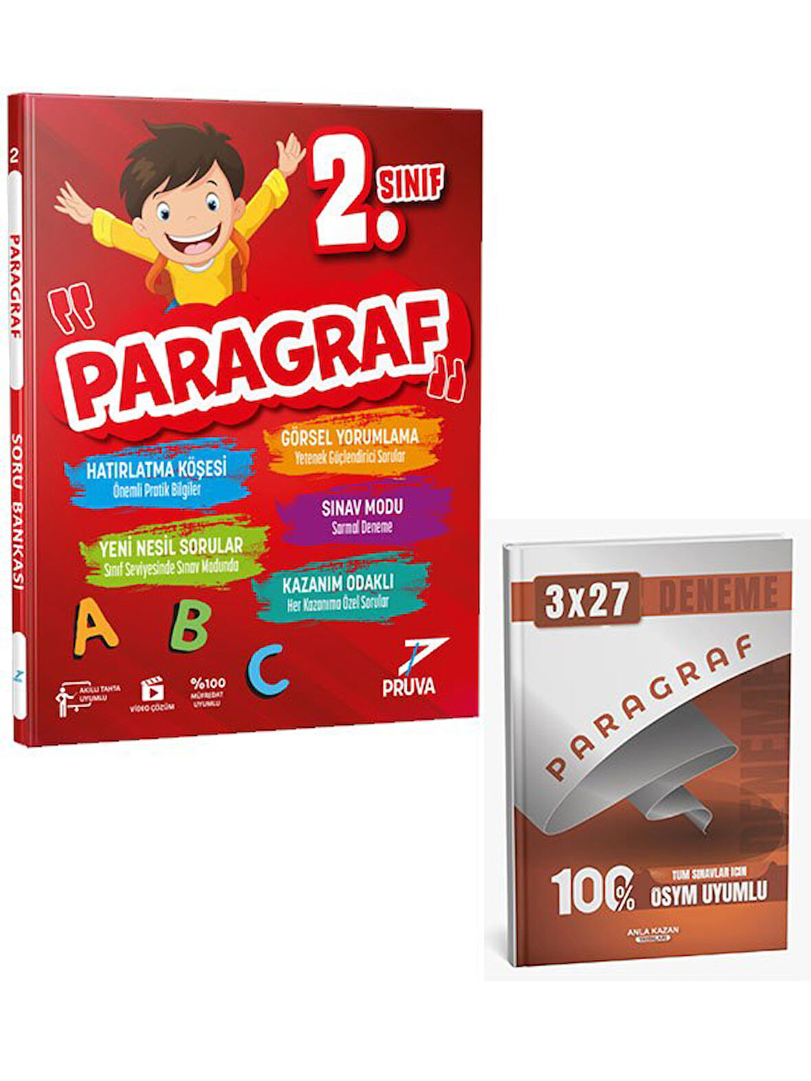 Pruva 2026 2. Sınıf Paragraf Soru Bankası+Anla Kazan Paragraf