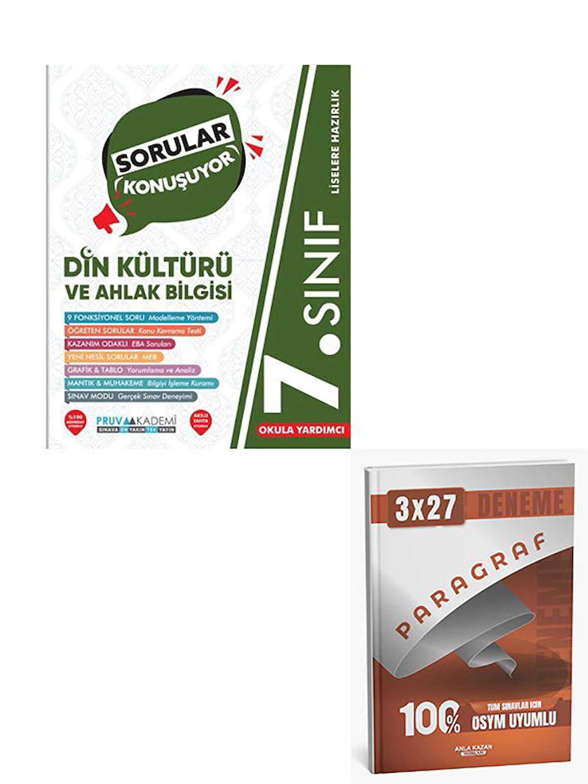 Pruva 2026 7. Sınıf Din Kültürü ve Ahlak Bilgisi Sorular Konuşuyor Soru Bankası+Anla Kazan Paragraf