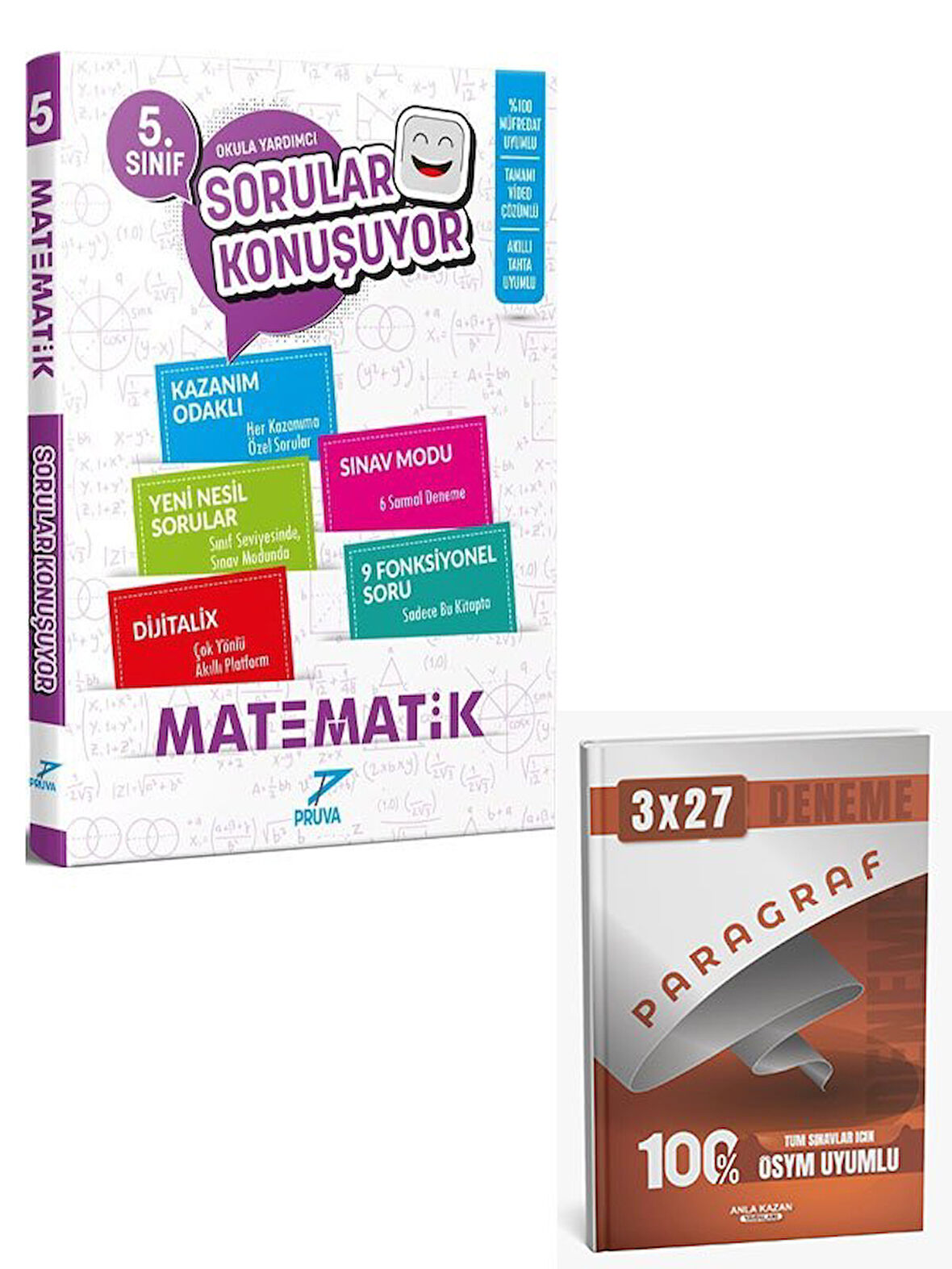 Pruva 2026 5. Sınıf Matematik Sorular Konuşuyor+Anla Kazan Paragraf