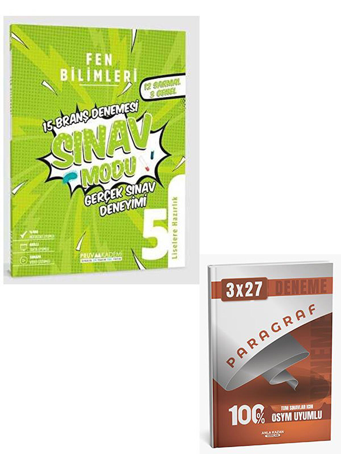 Pruva 2026 5. Sınıf Fen Bilgisi Branş Denemesi+Anla Kazan Paragraf