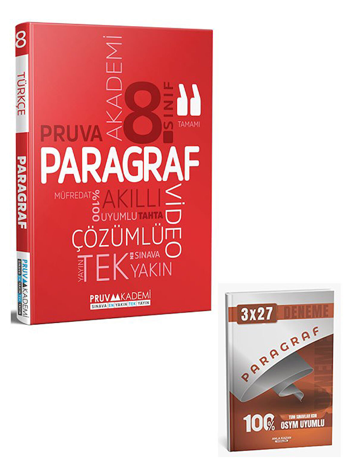 Pruva 2026 8. Sınıf Paragraf Soru Bankası Video Çözümlü+Anla Kazan Paragraf
