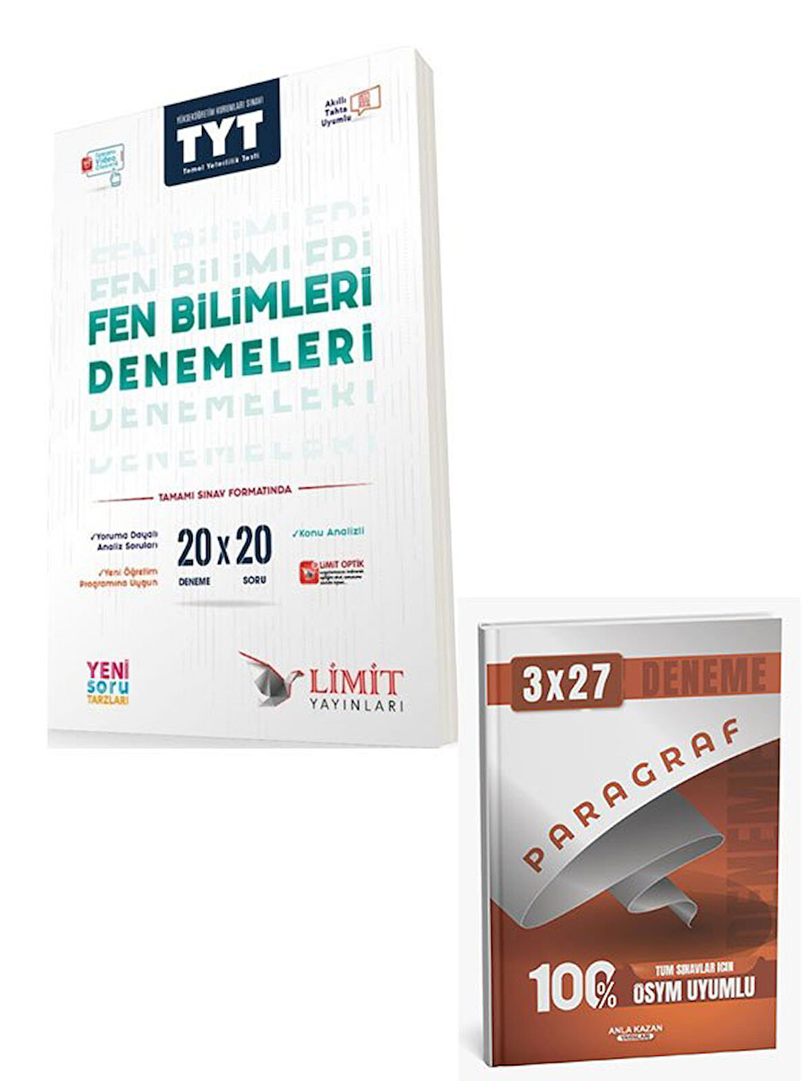 Limit 2026  TYT Fen Bilimleri 20 x 20 Denemeleri+Anla Kazan Paragraf