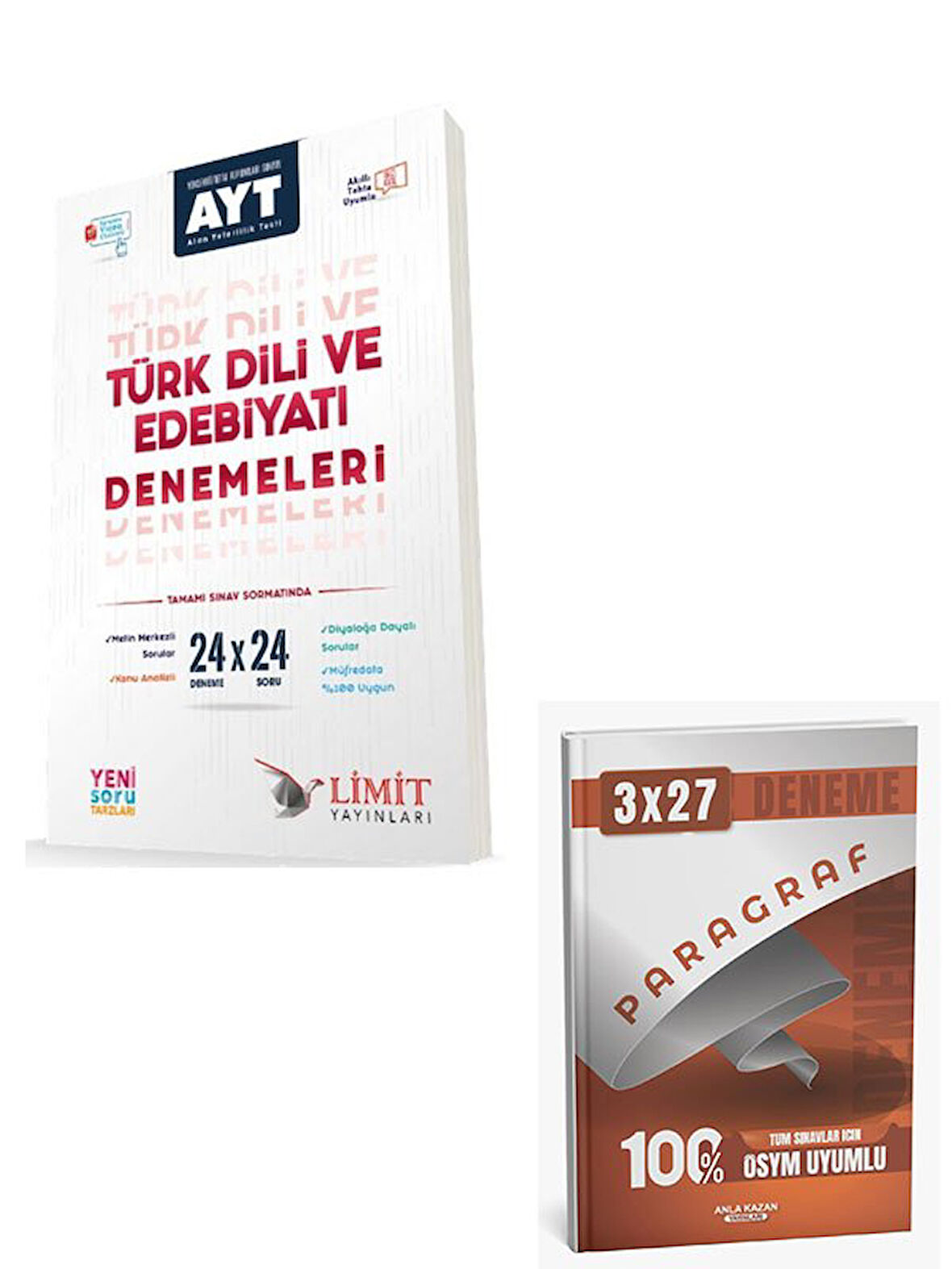 Limit 2026 AYT Türk Dili ve Edebiyatı 24X24 Denemeleri+Anla Kazan Paragraf