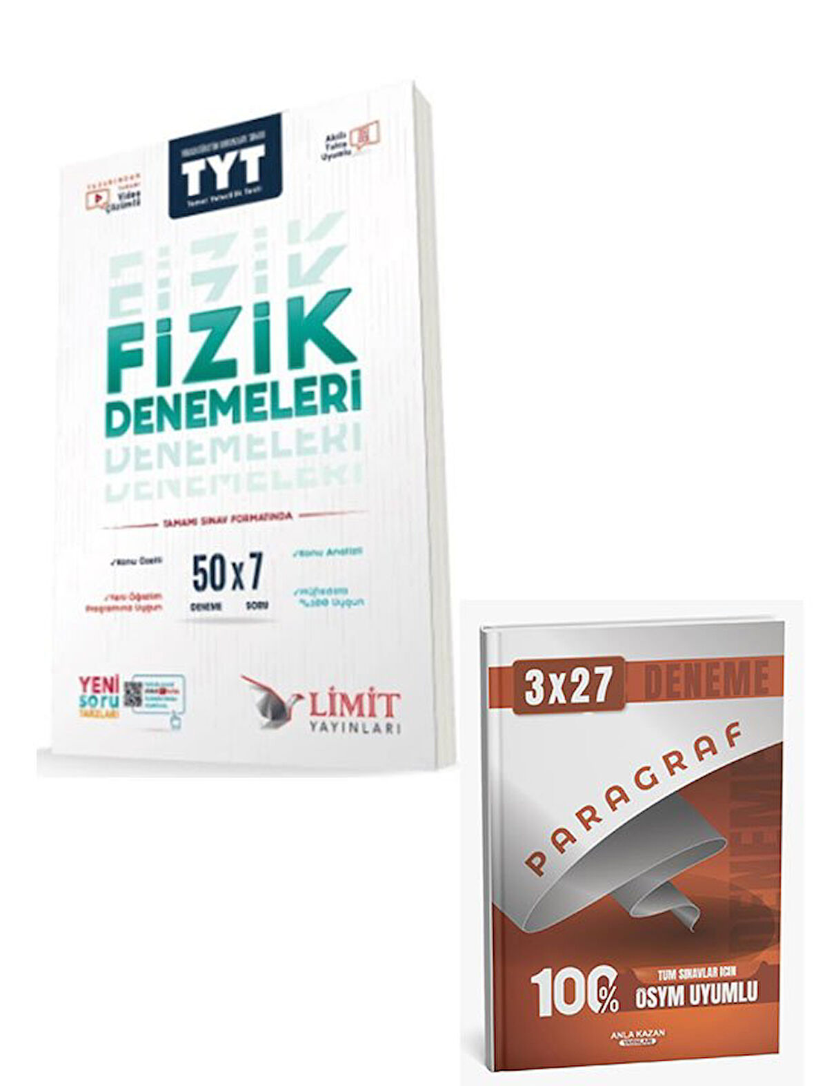 Limit 2026 TYT 50 li Fizik Denemeleri+Anla Kazan Paragraf